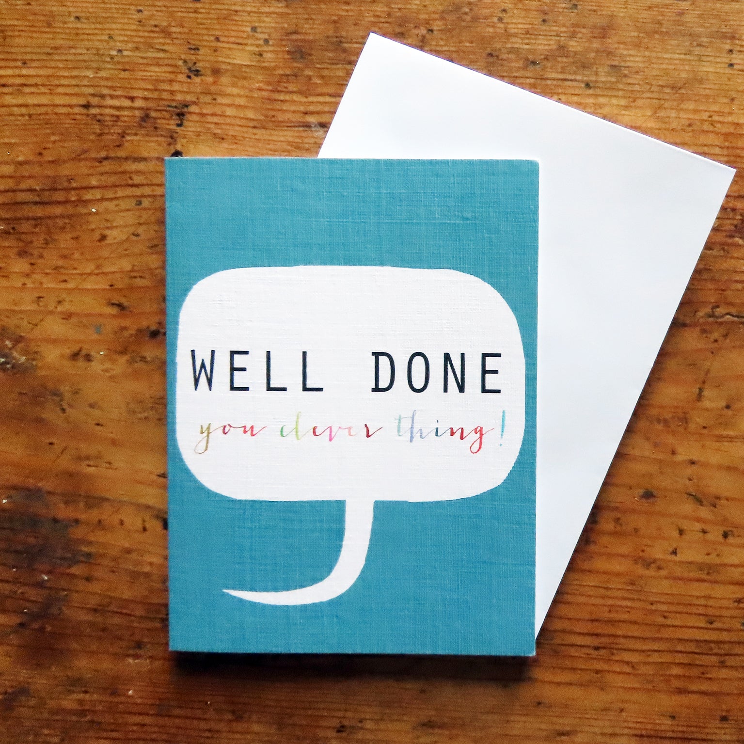 mini well done card