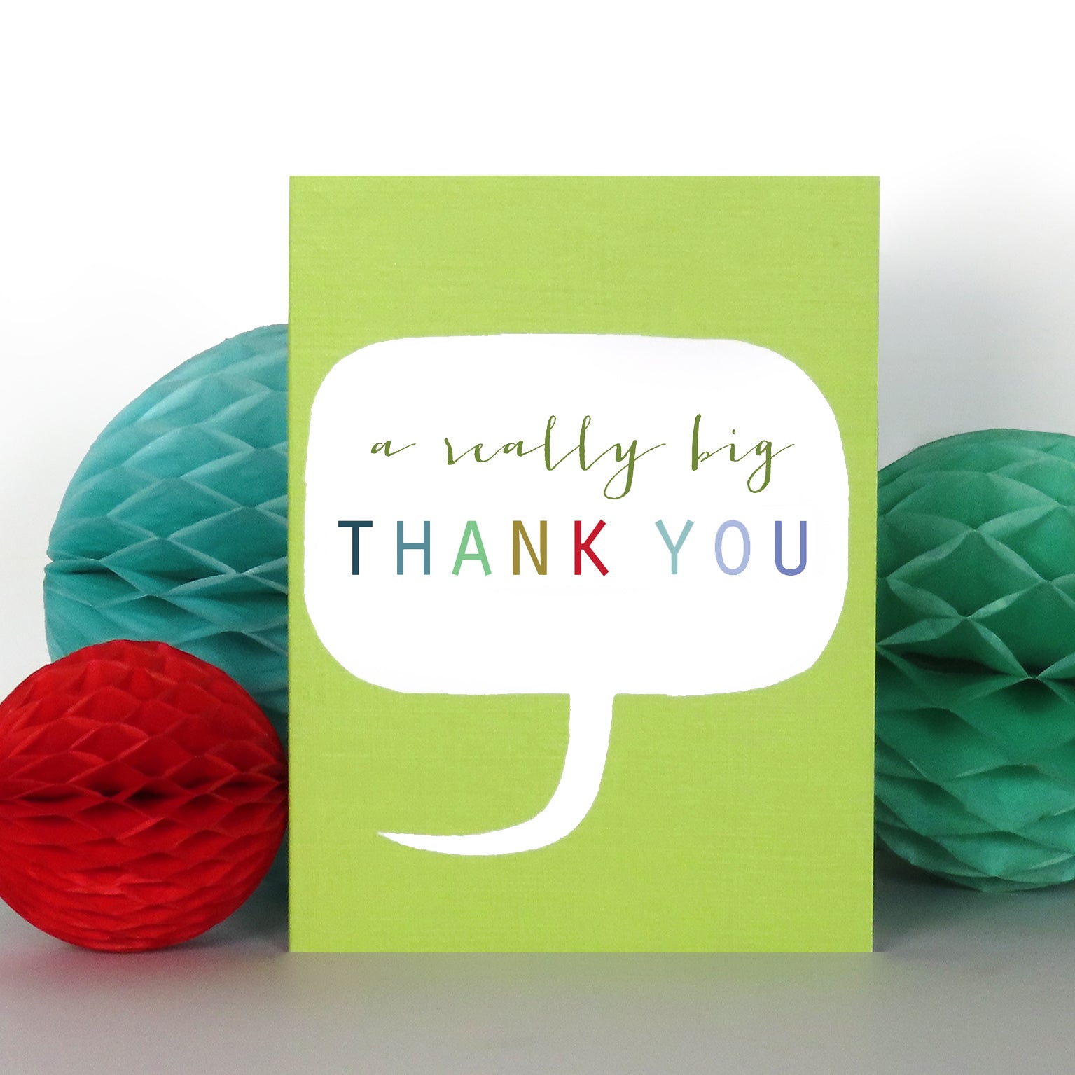 mini thank you card