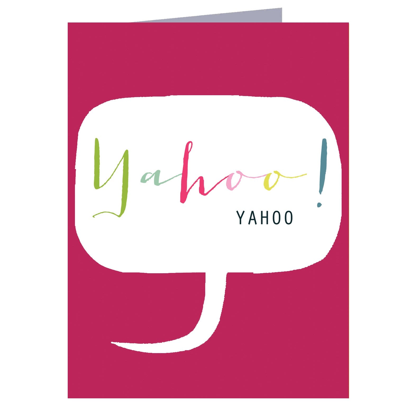 mini yahoo greetings card