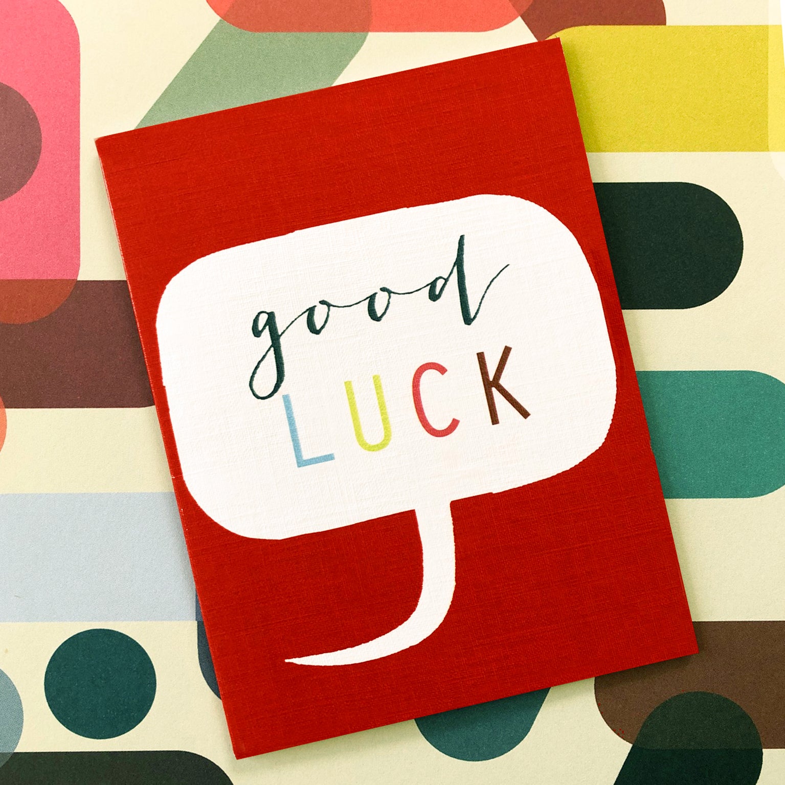 mini good luck card