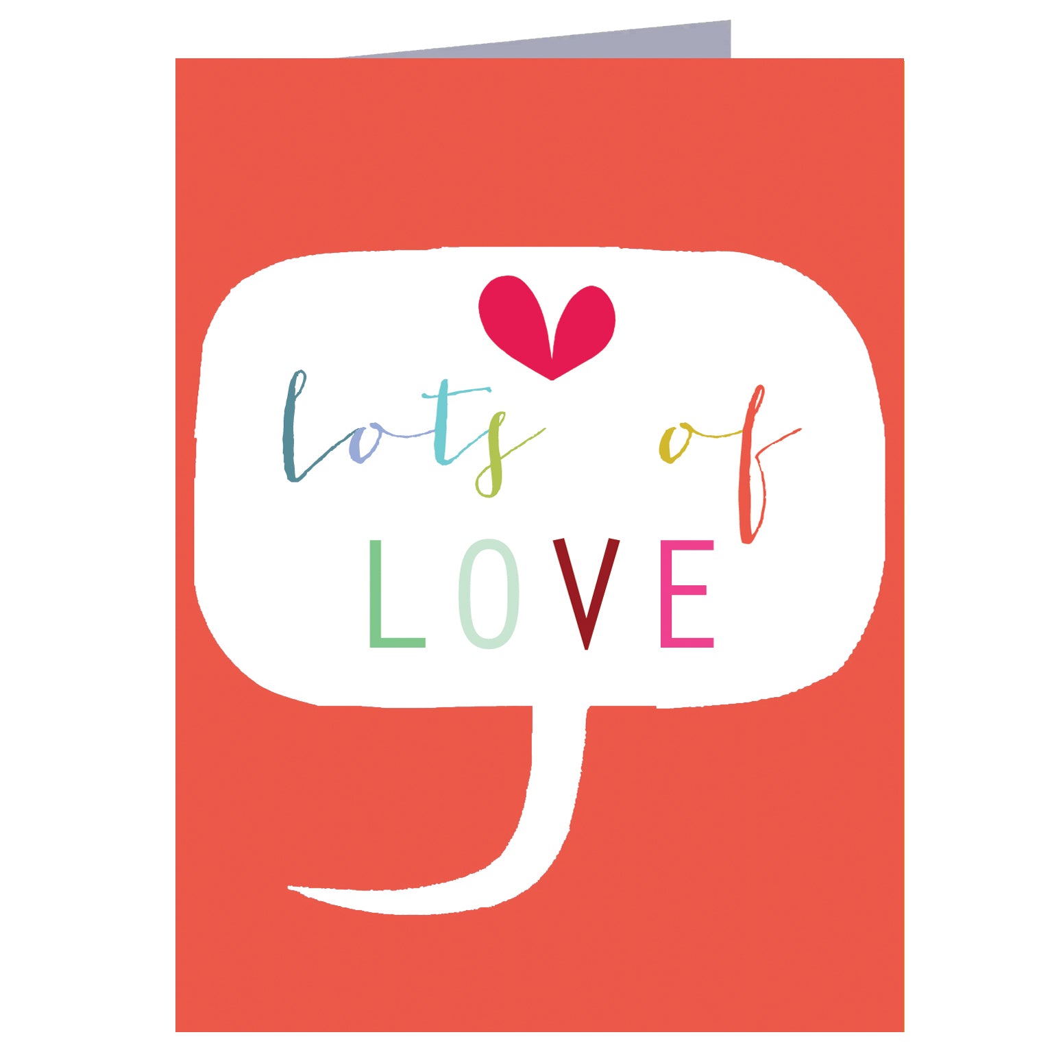 mini lots of love card