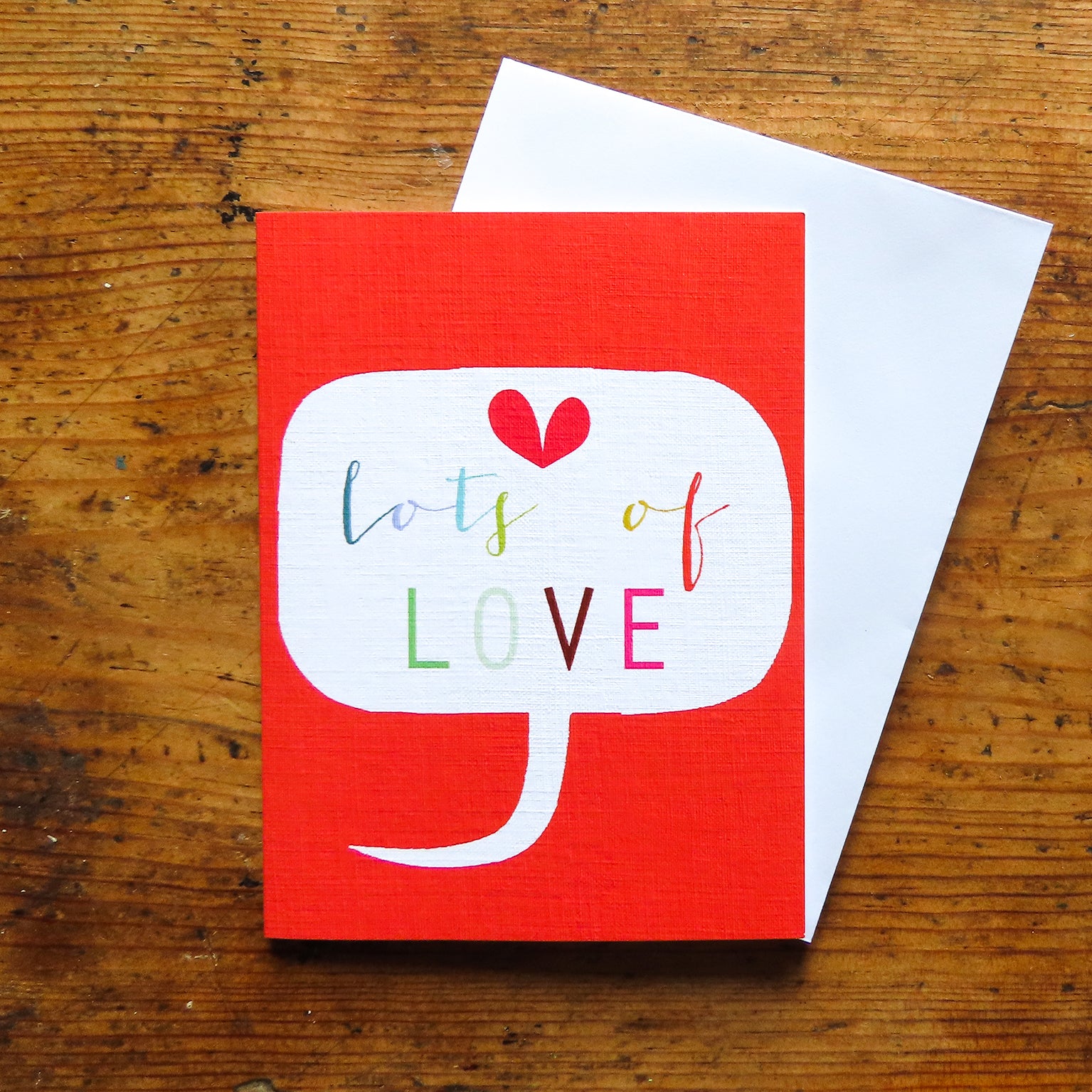 mini lots of love card