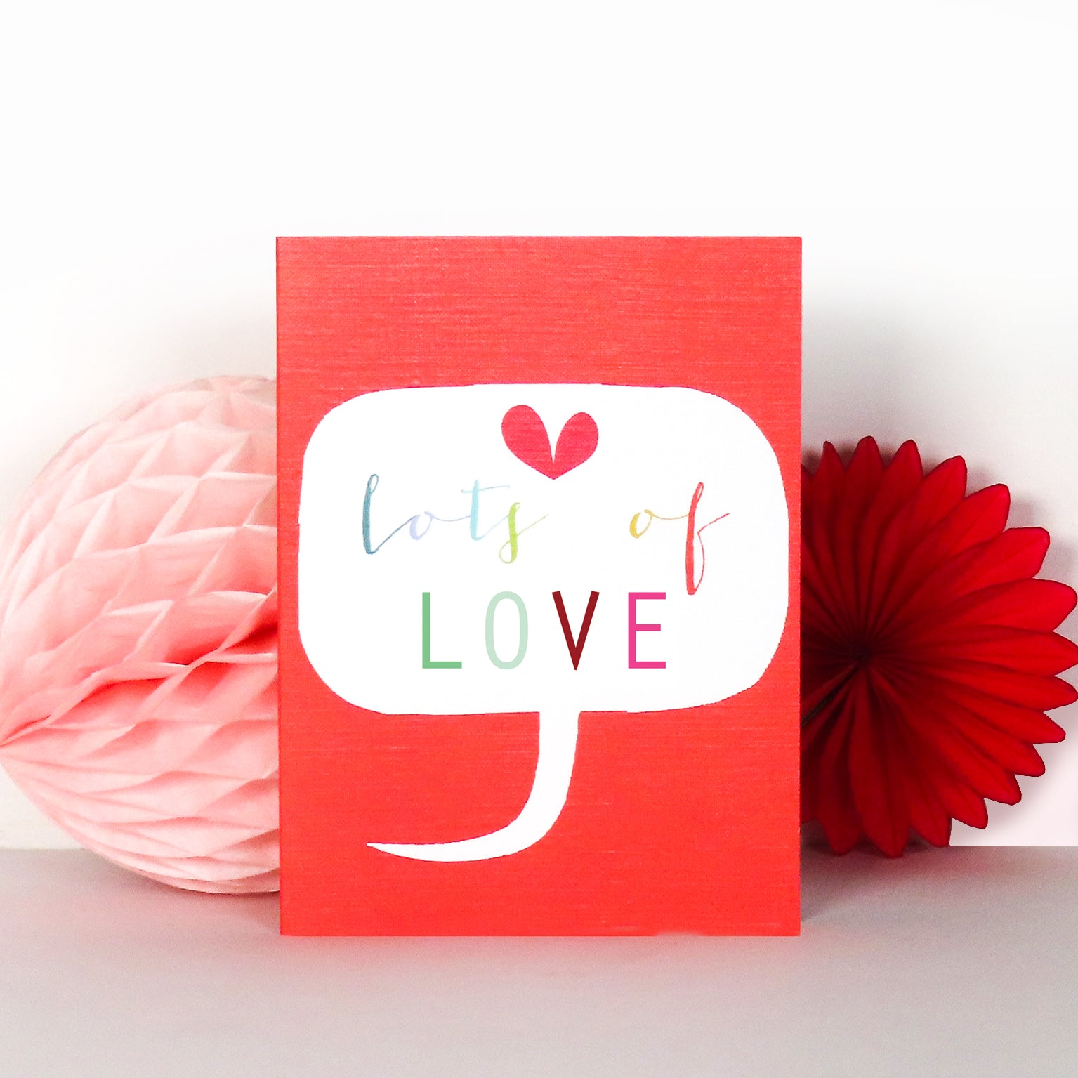 mini lots of love card