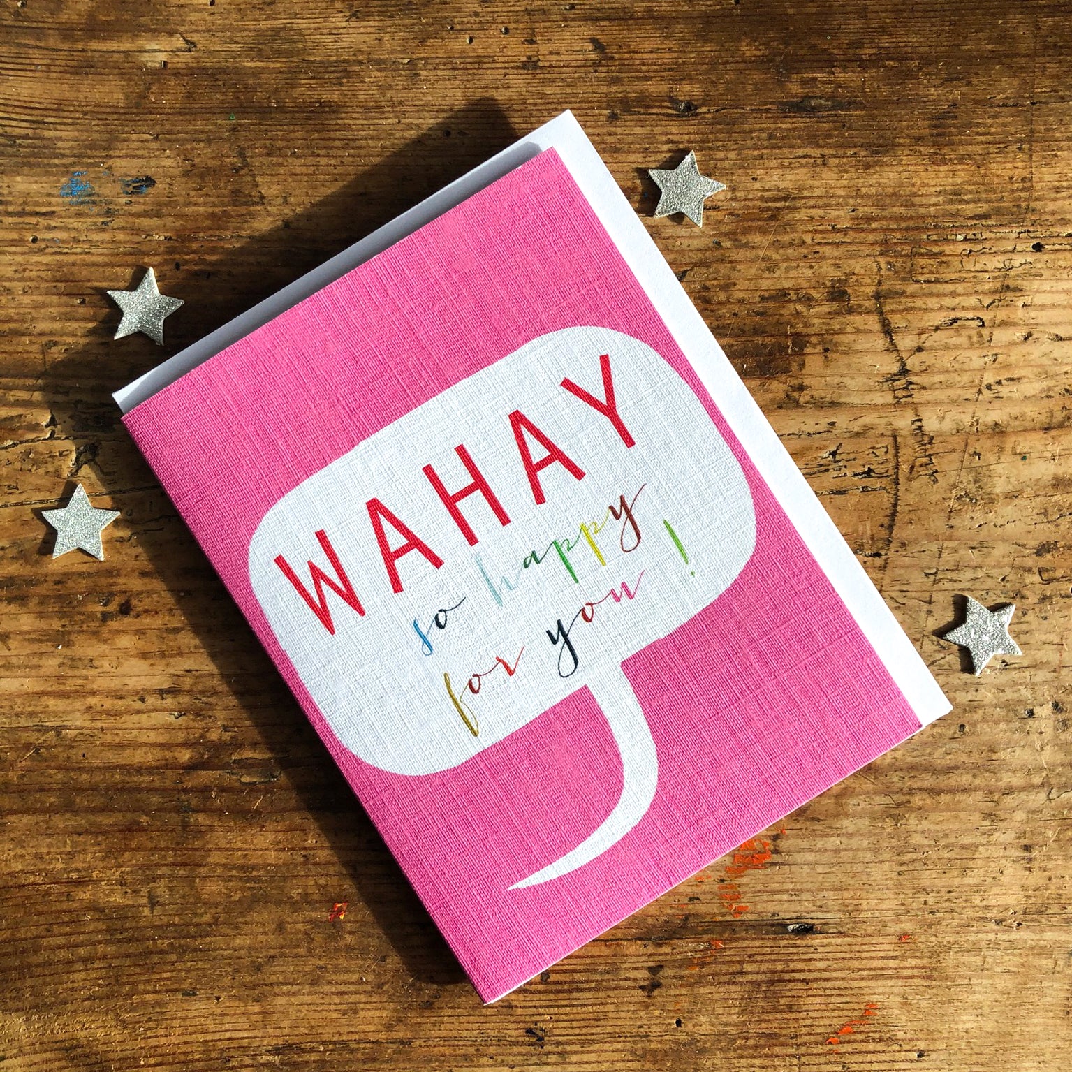 mini wahay greetings card