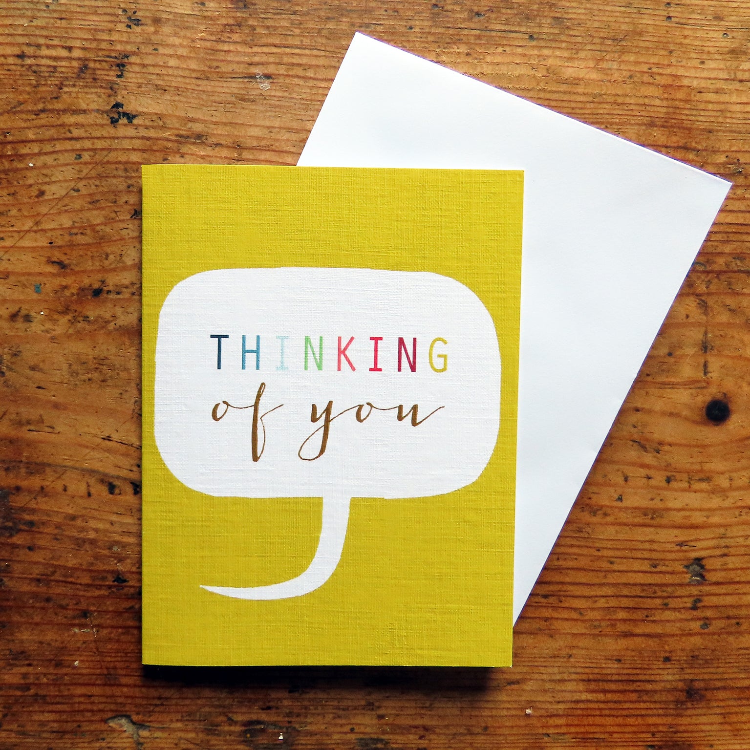 mini thinking of you card