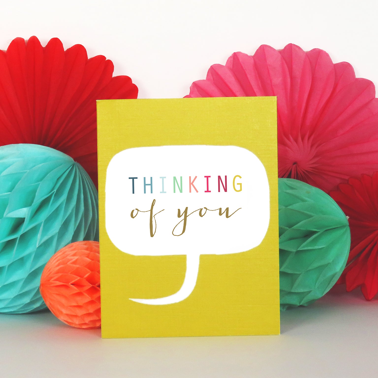 mini thinking of you card