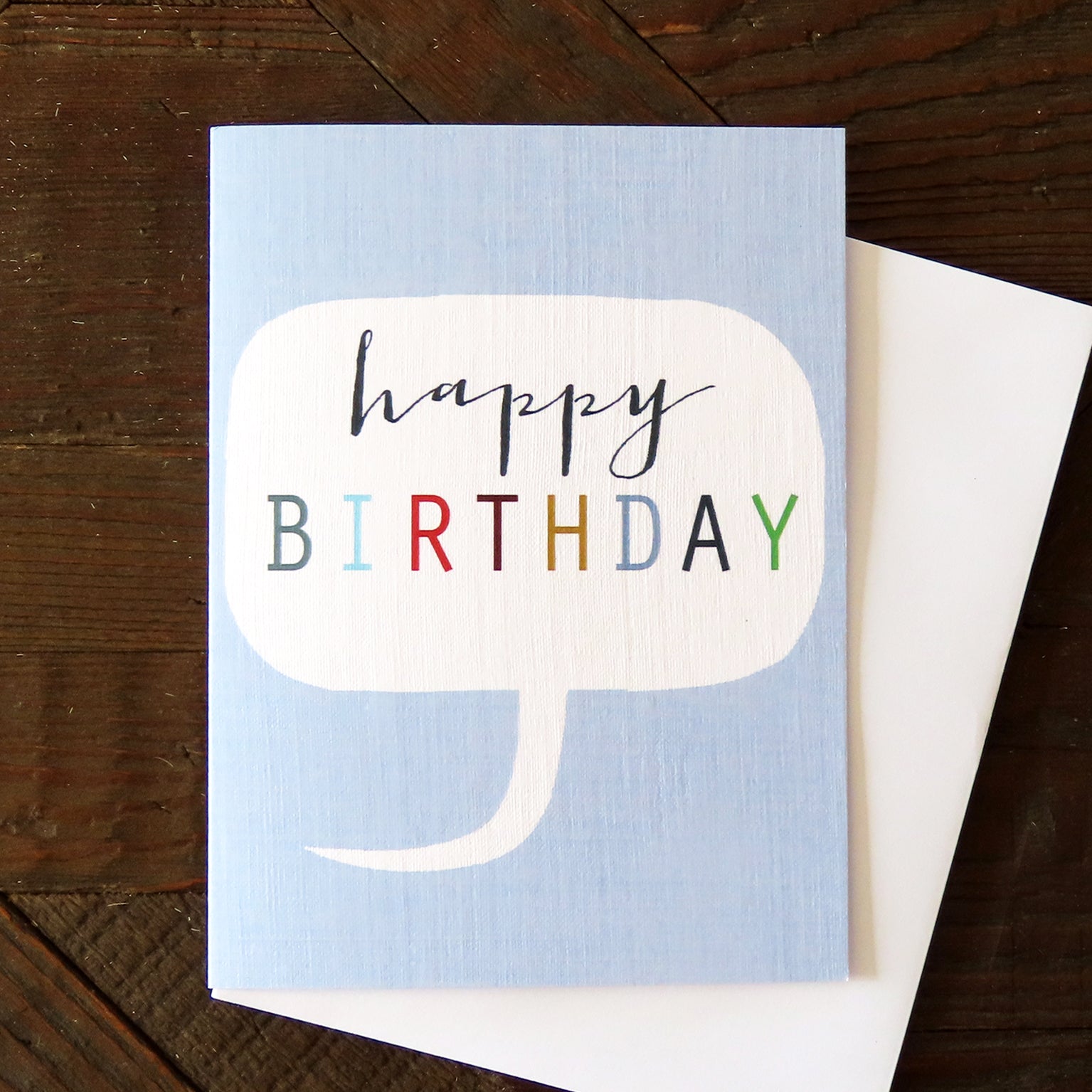 mini happy birthday card