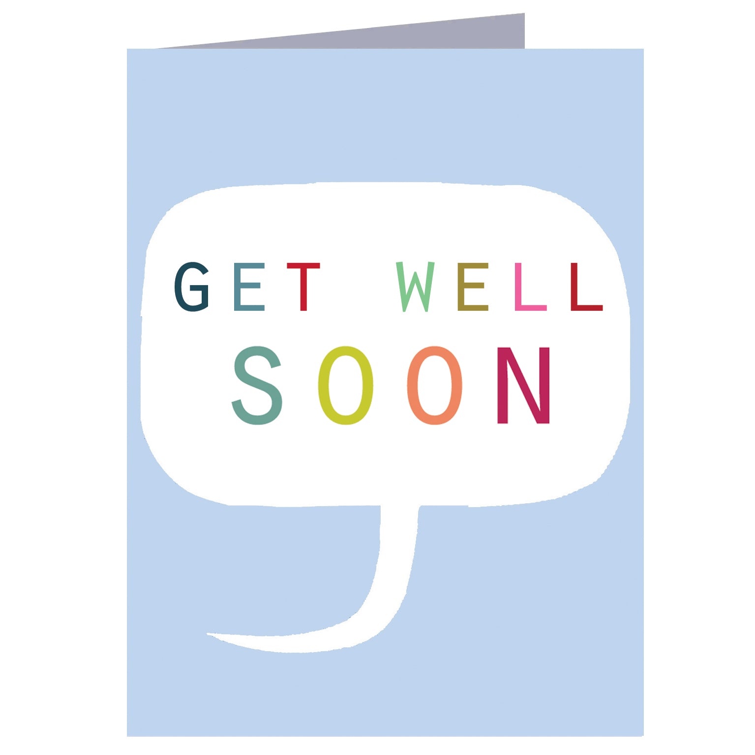 mini get well soon card