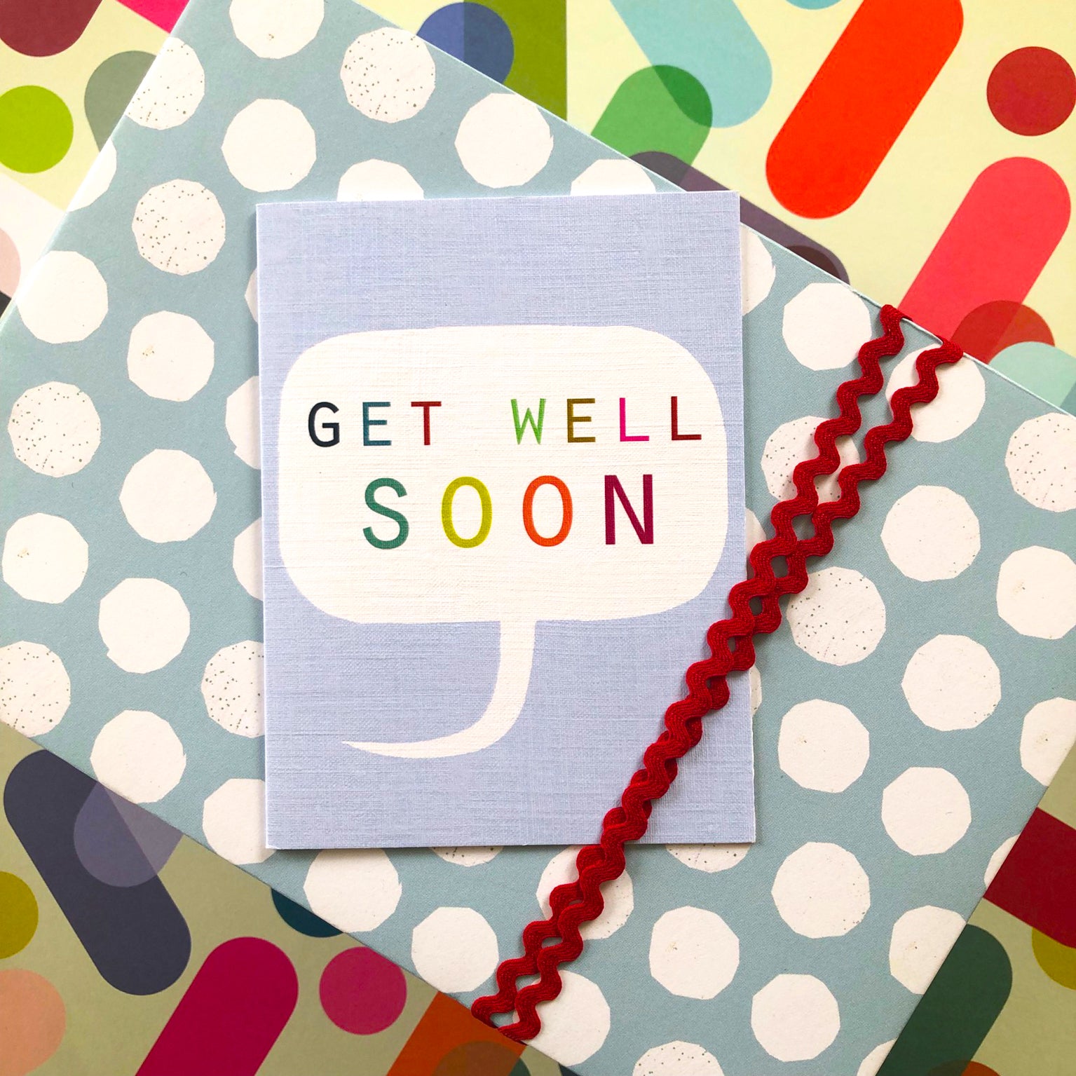 mini get well soon card