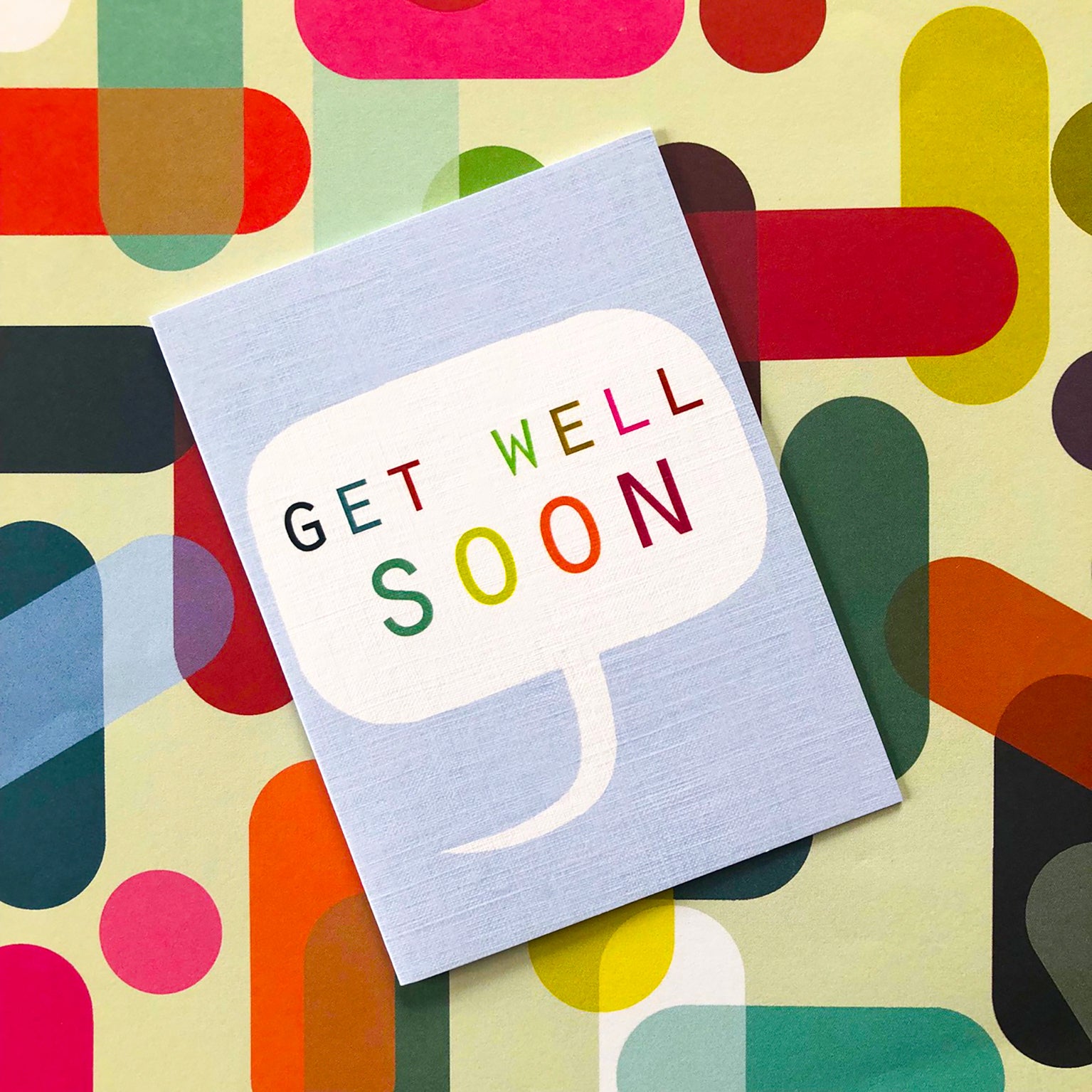 mini get well soon card