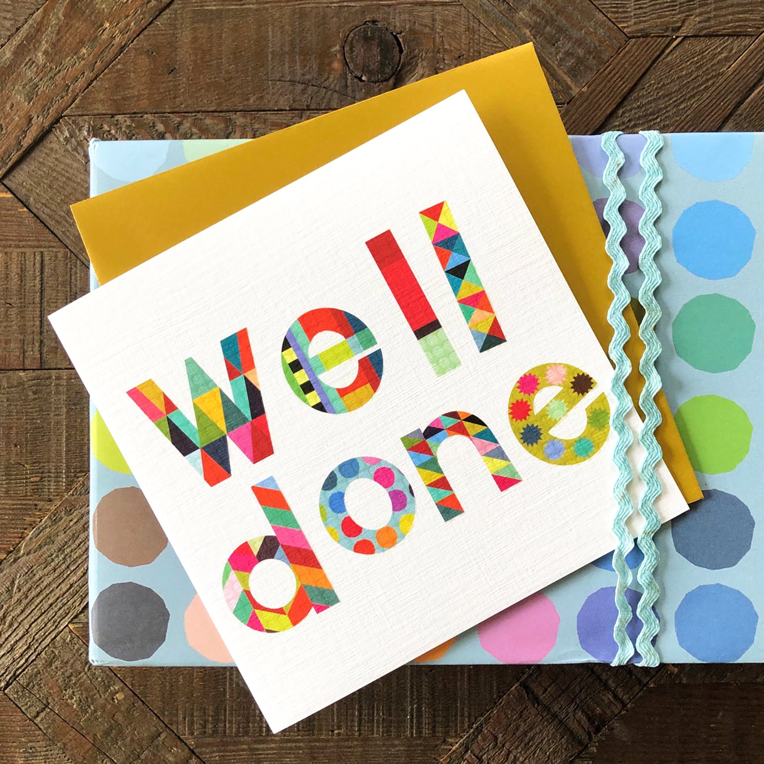 WD02 glossy well done card