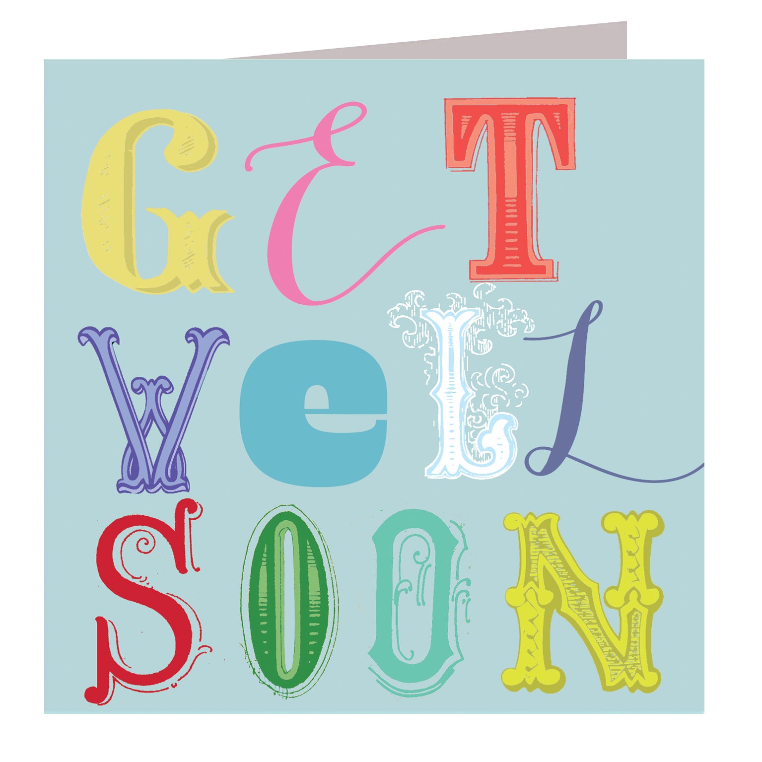 WO02 wordy get well soon card