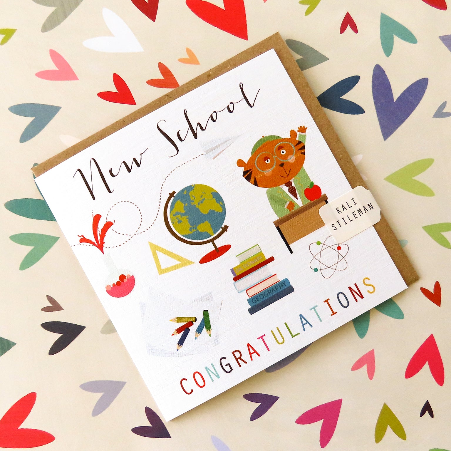 WO04 new school congratulations card