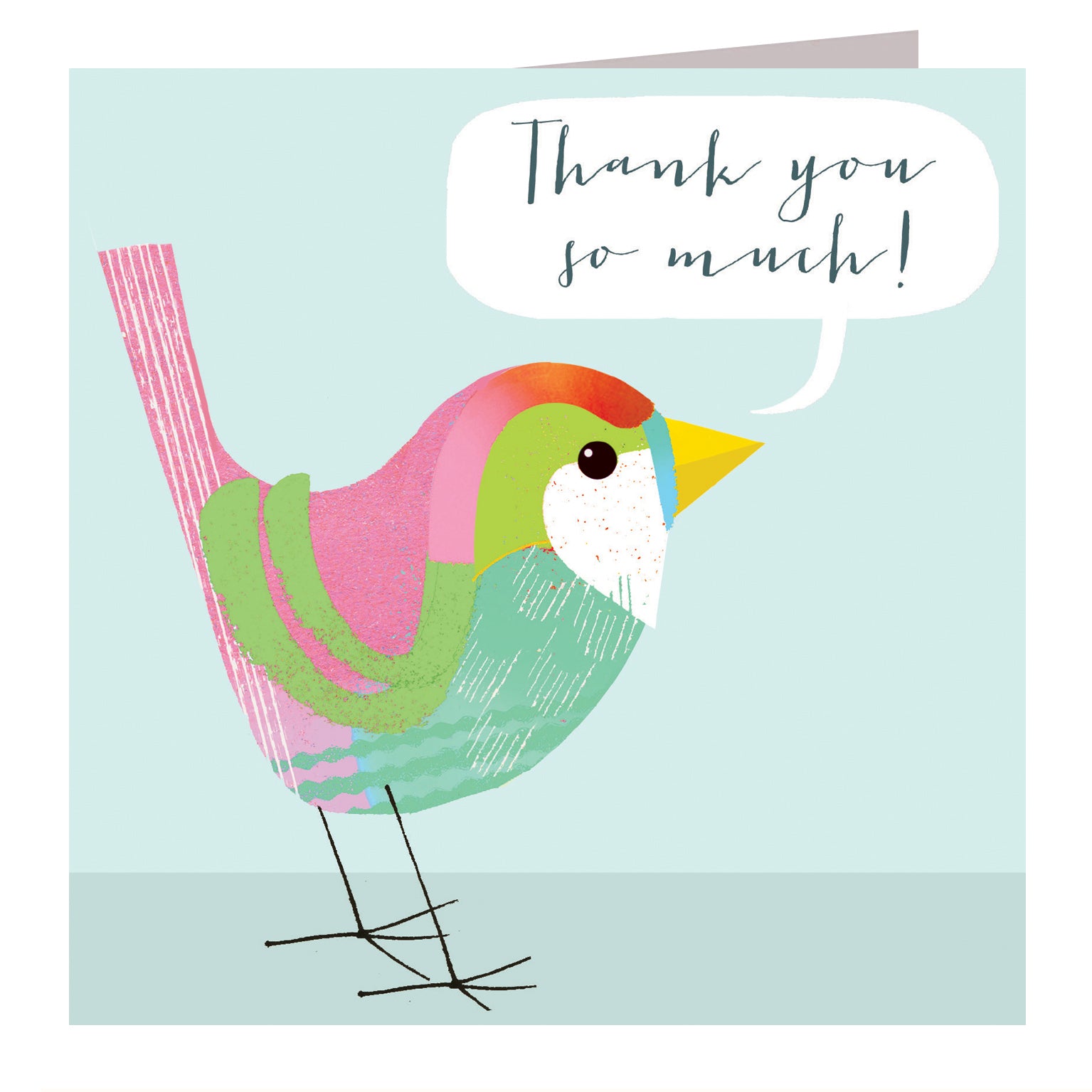 WO09 birdie thank you card