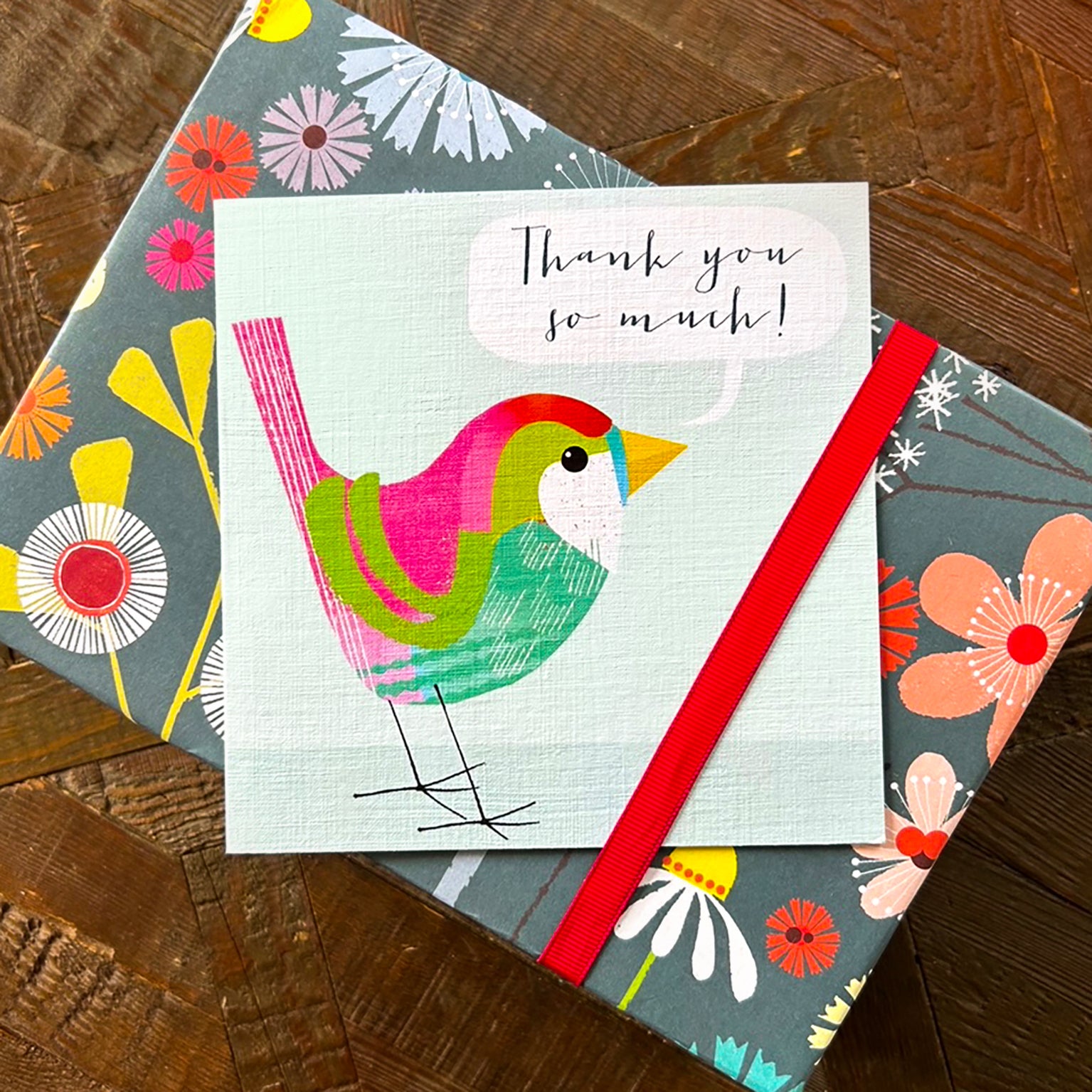 WO09 birdie thank you card