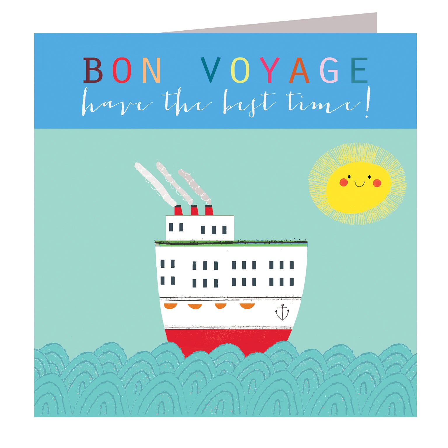 WO10 bon voyage greetings card