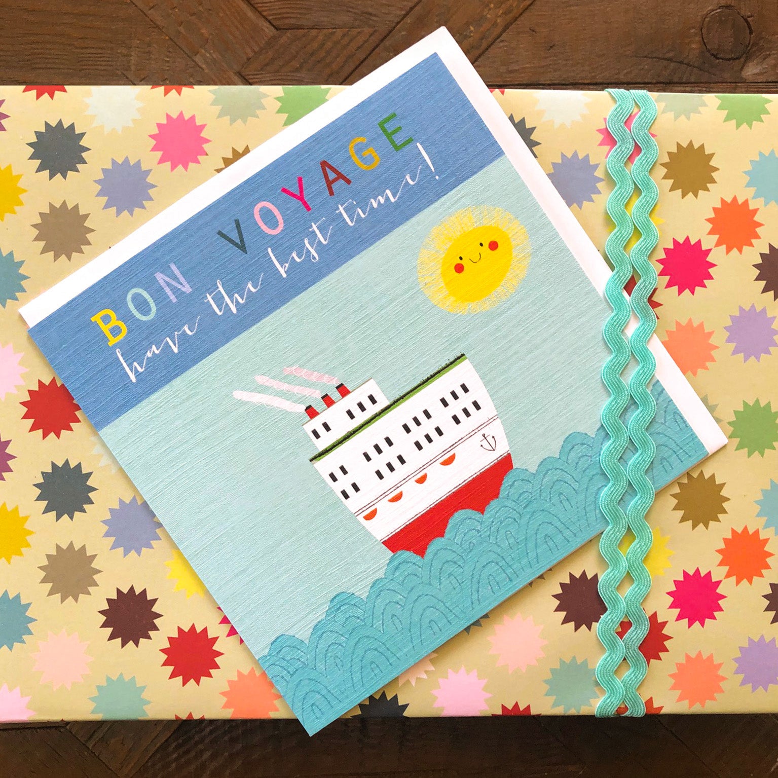 WO10 bon voyage greetings card