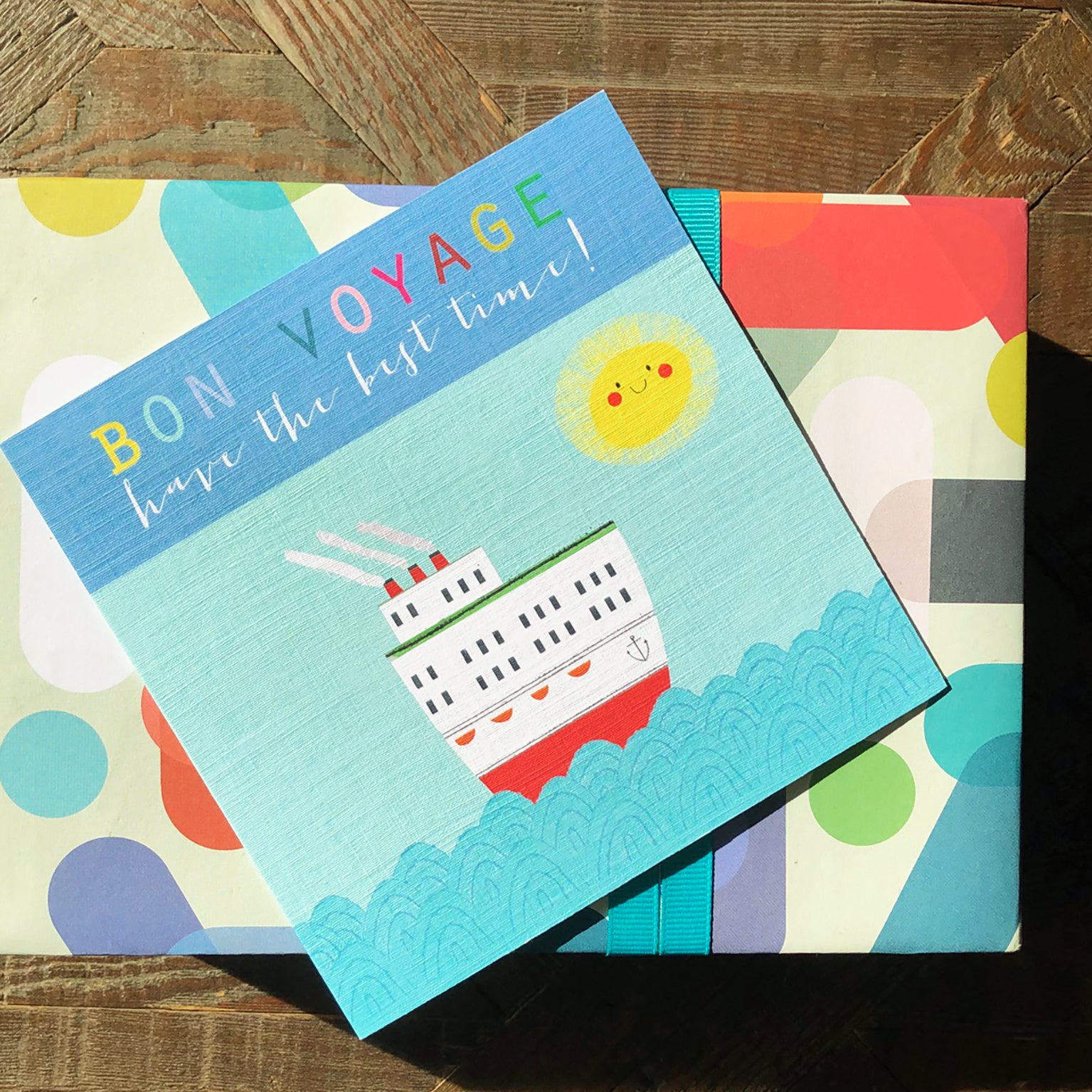 WO10 bon voyage greetings card