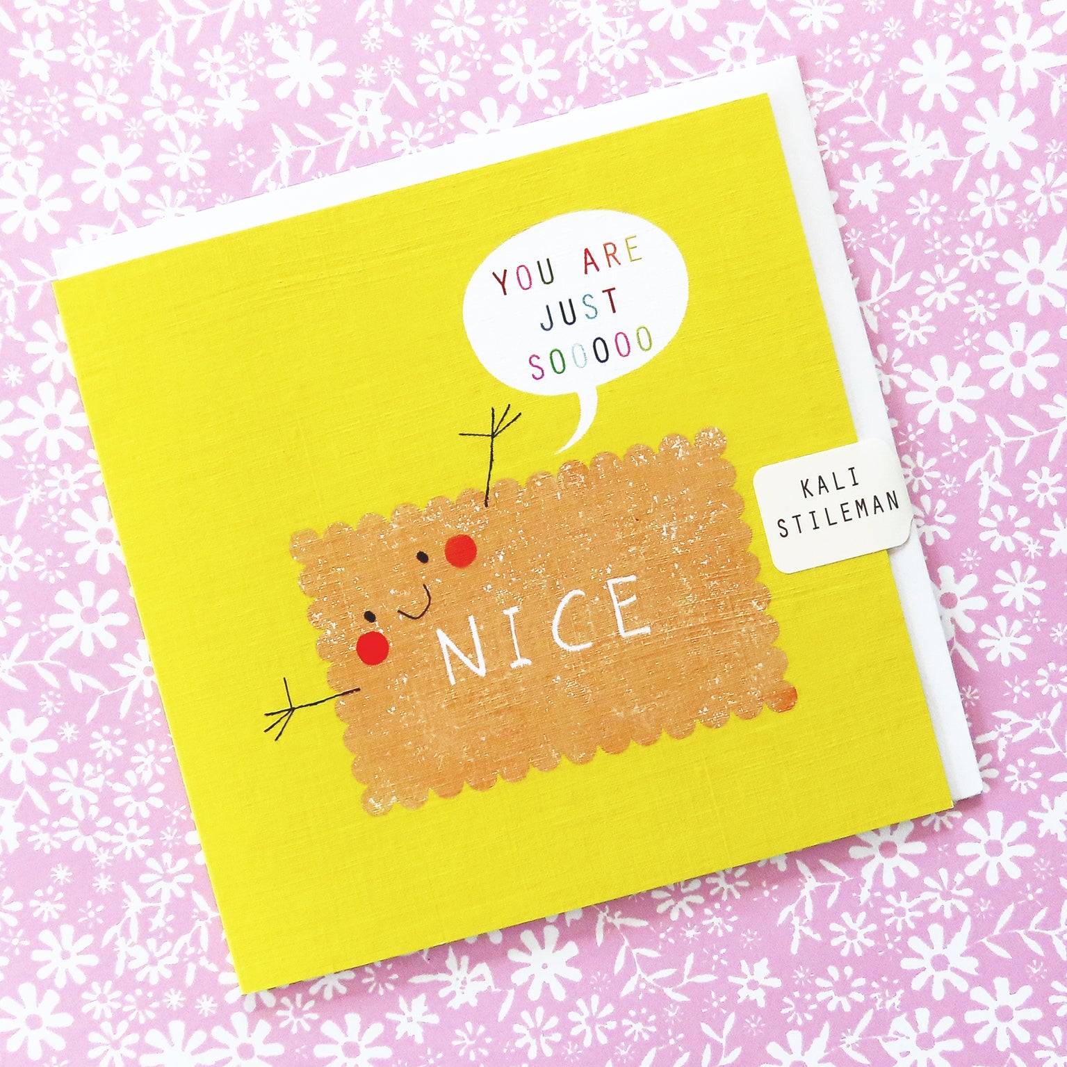 WO20 nice biscuit greetings card