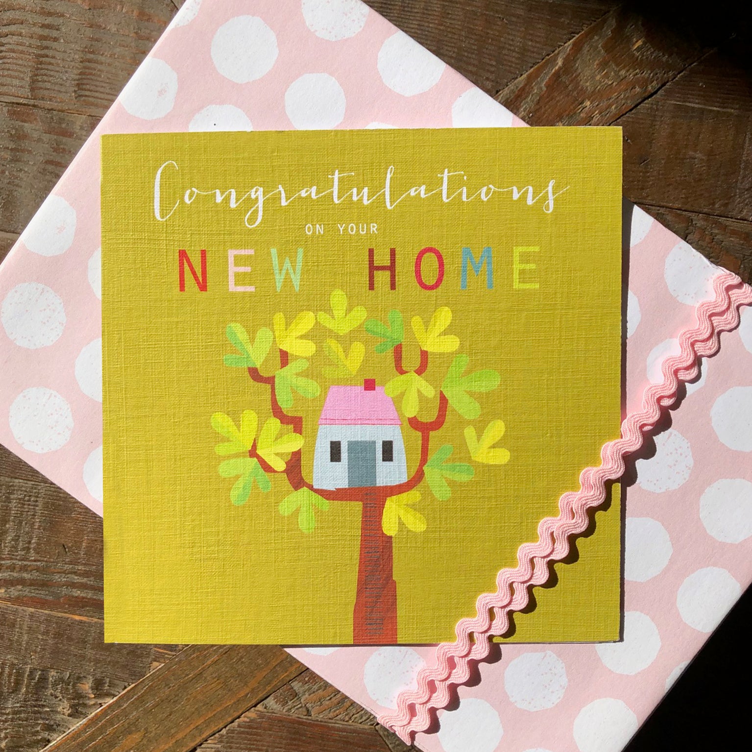 WO25 new home congratulations card