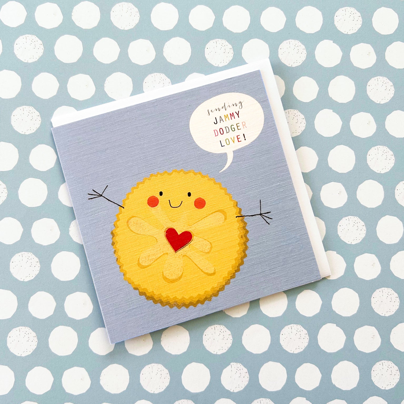 WO31 jammy dodger birthday card