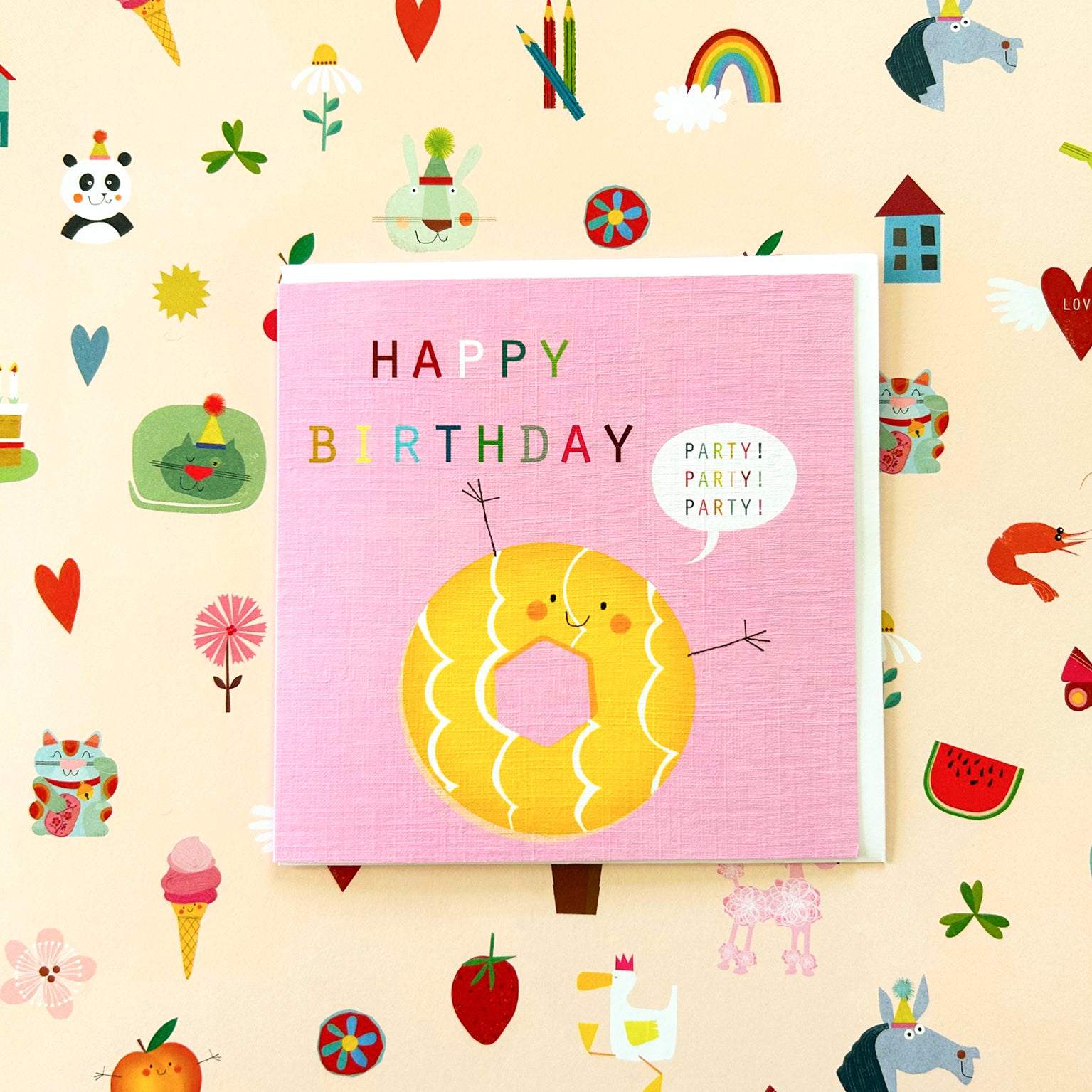 WO37 party ring birthday card