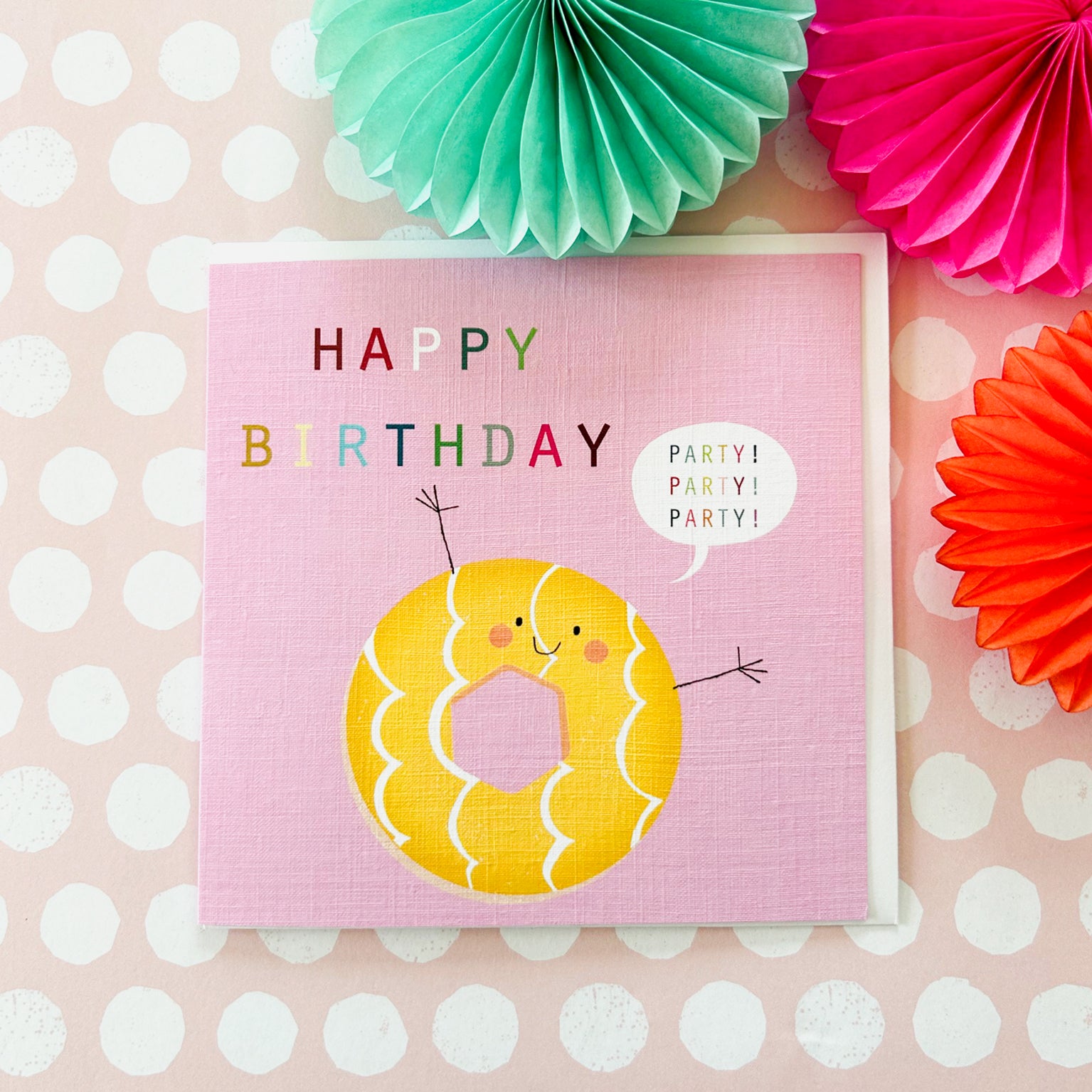 WO37 party ring birthday card