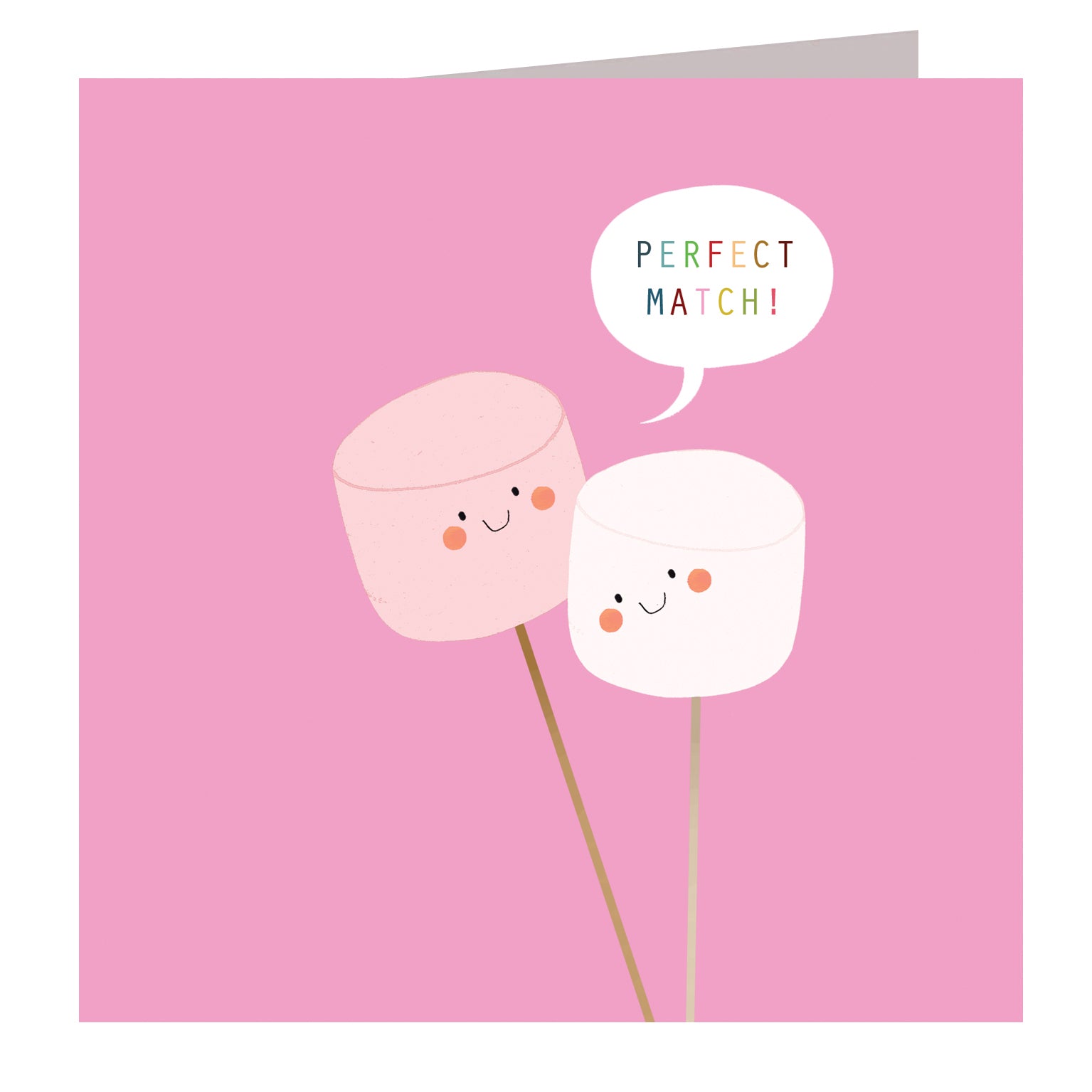 WO40 perfect match marshmallow card