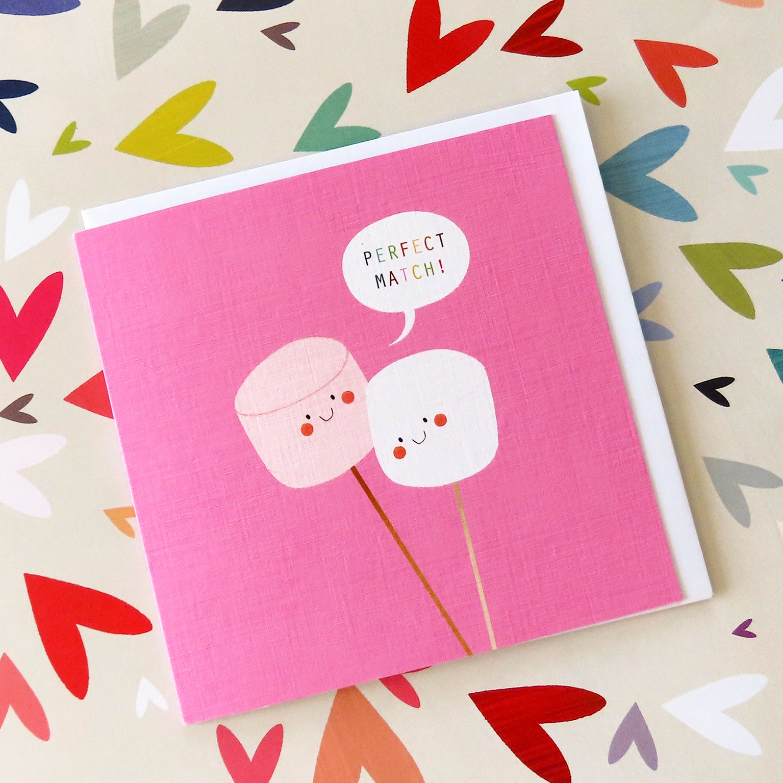 WO40 perfect match marshmallow card