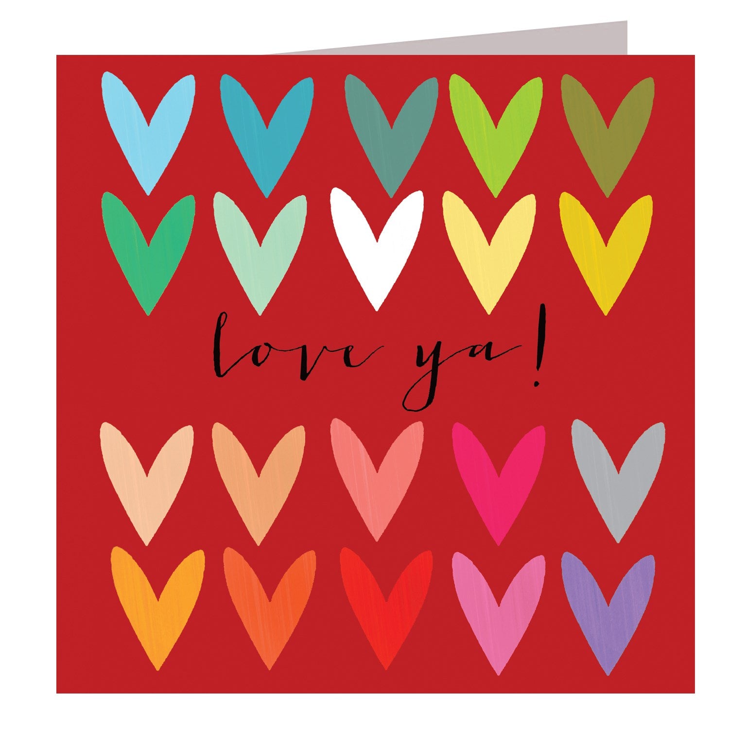 love ya! greetings card