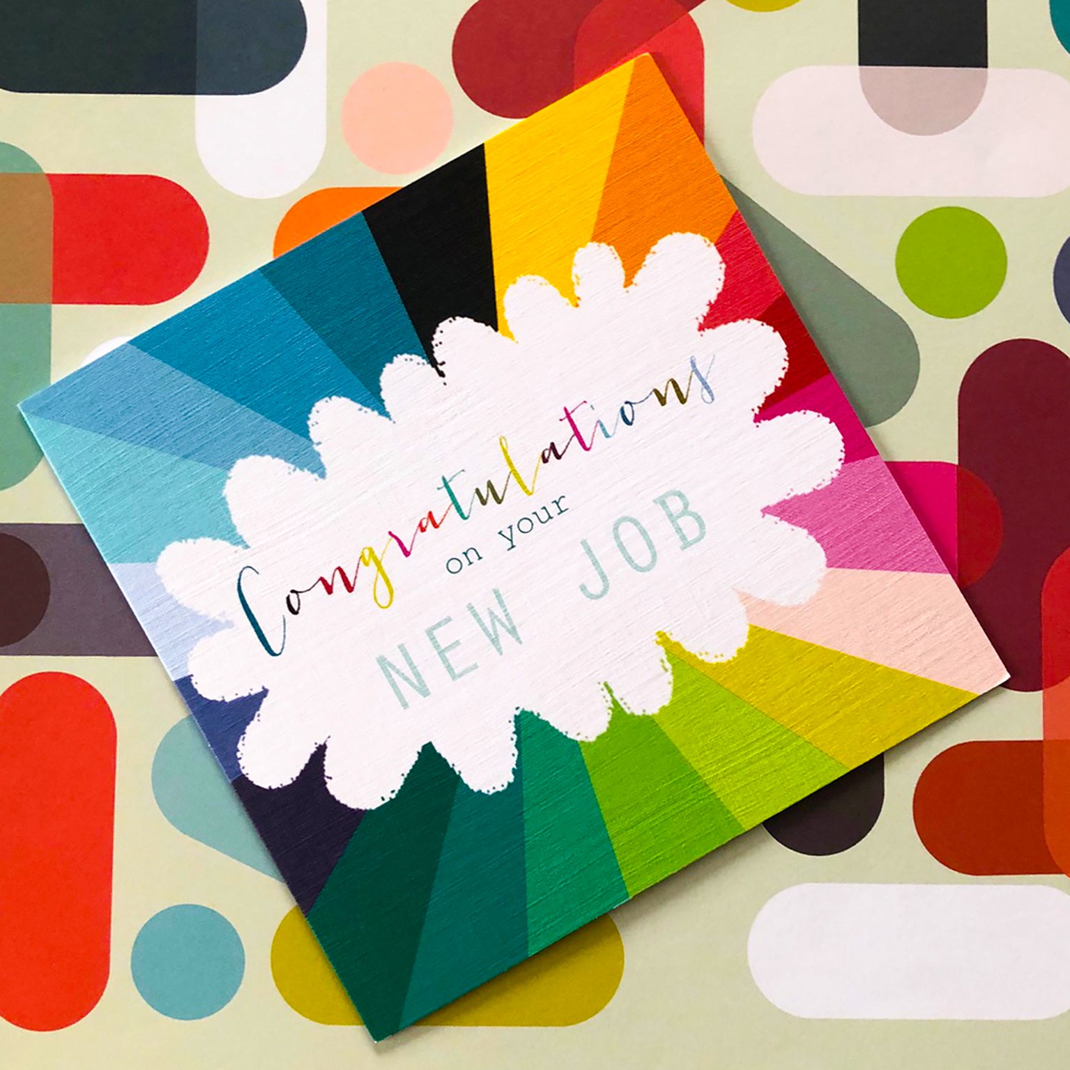 WO49 new job congratulations card