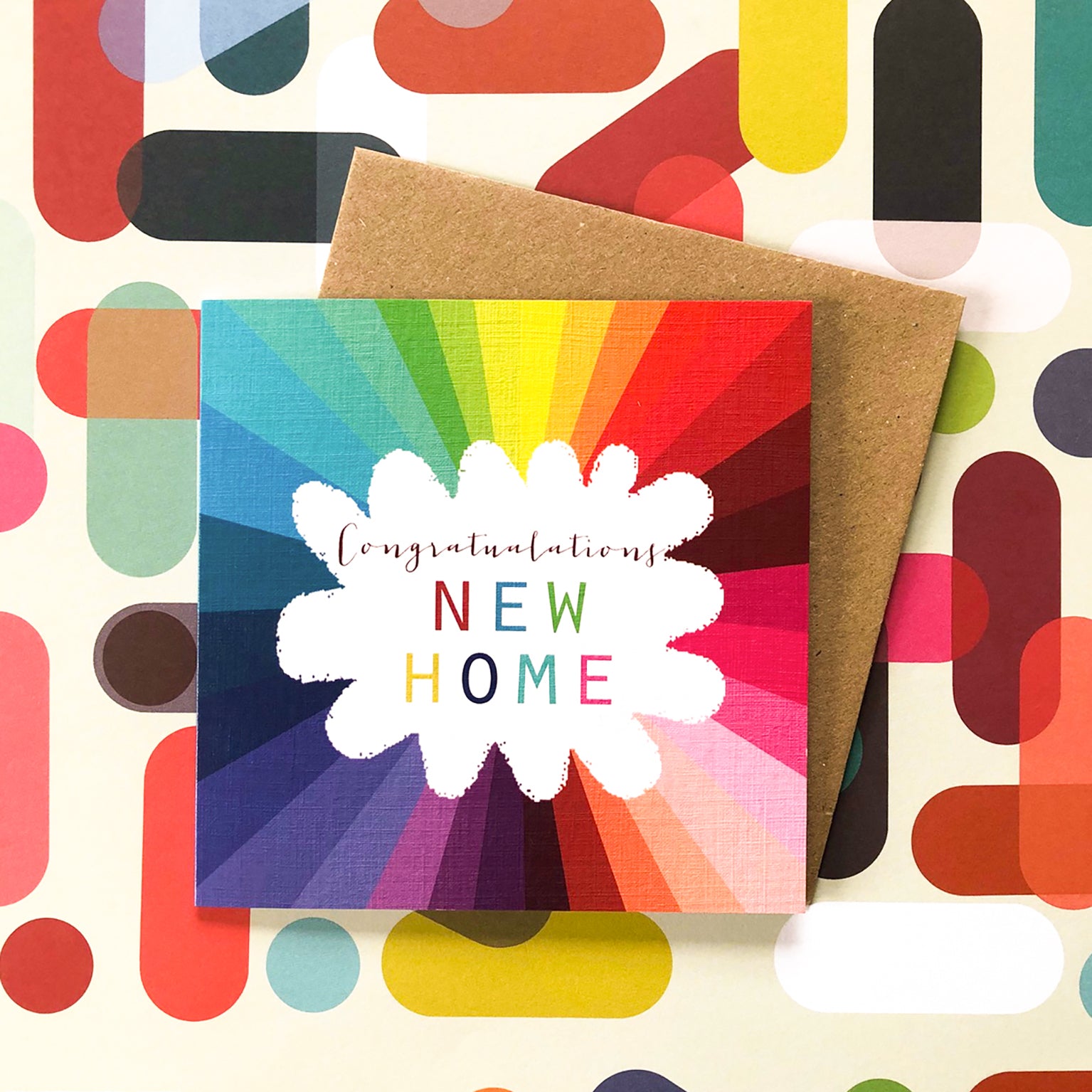 WO81 colourful new home card