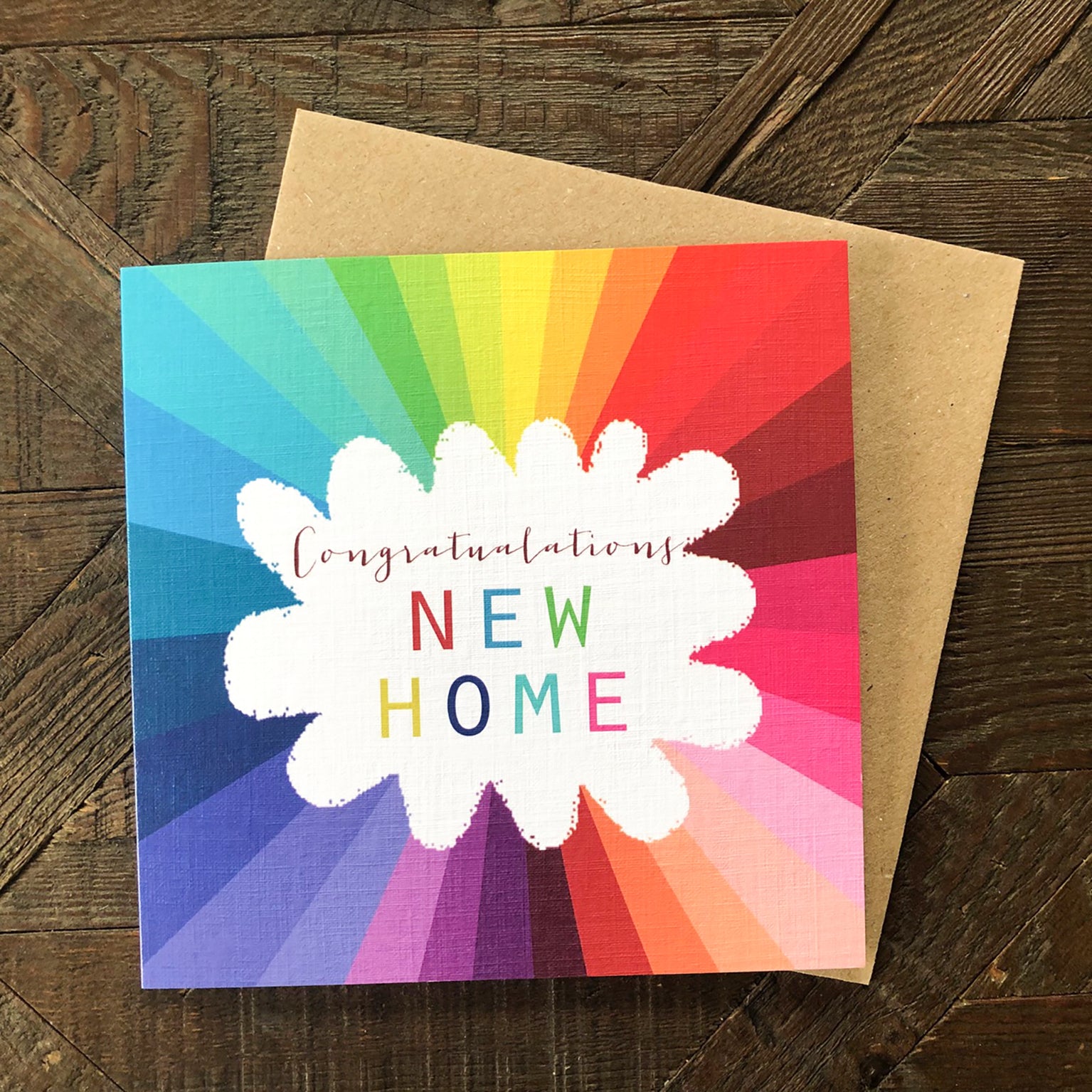 WO81 colourful new home card