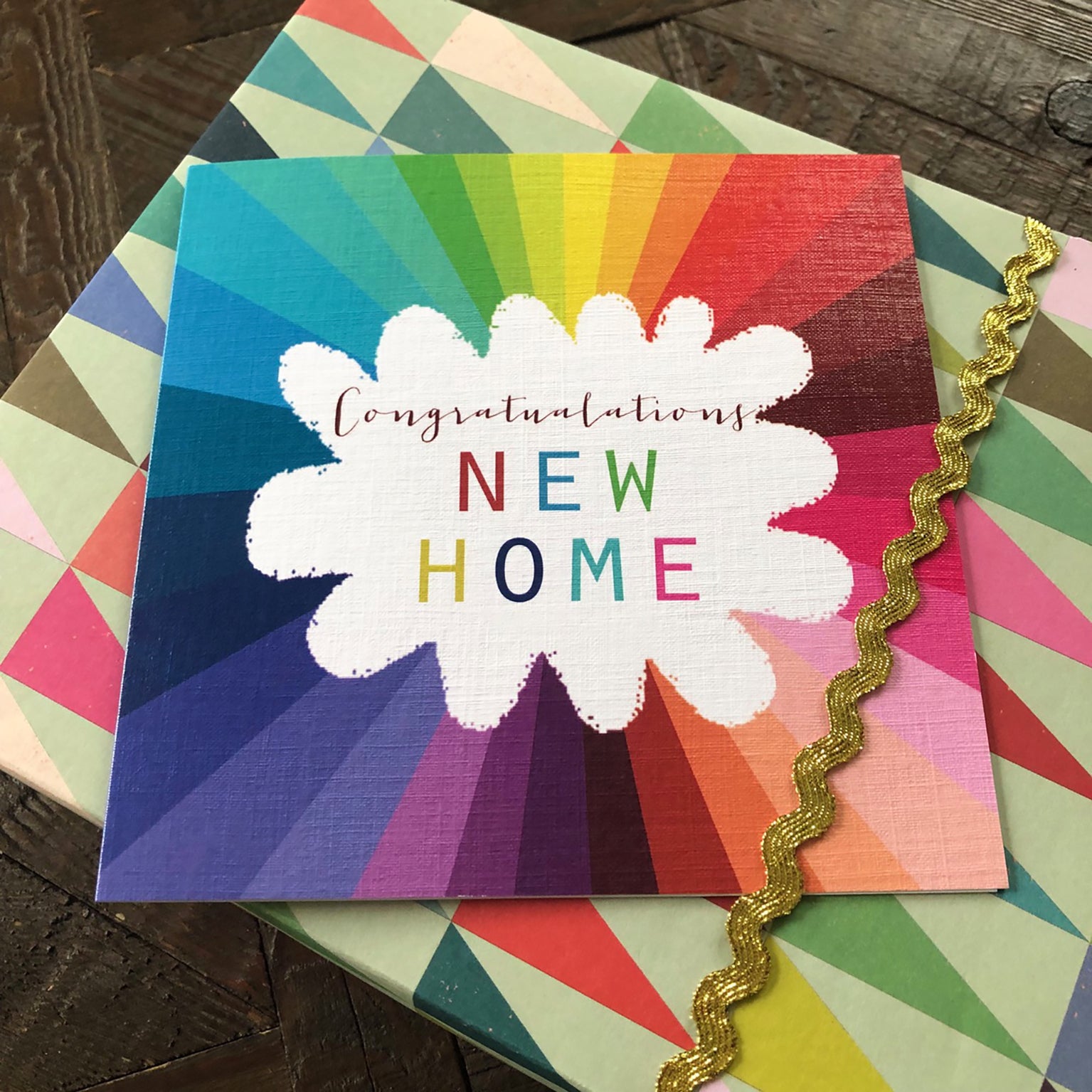 WO81 colourful new home card