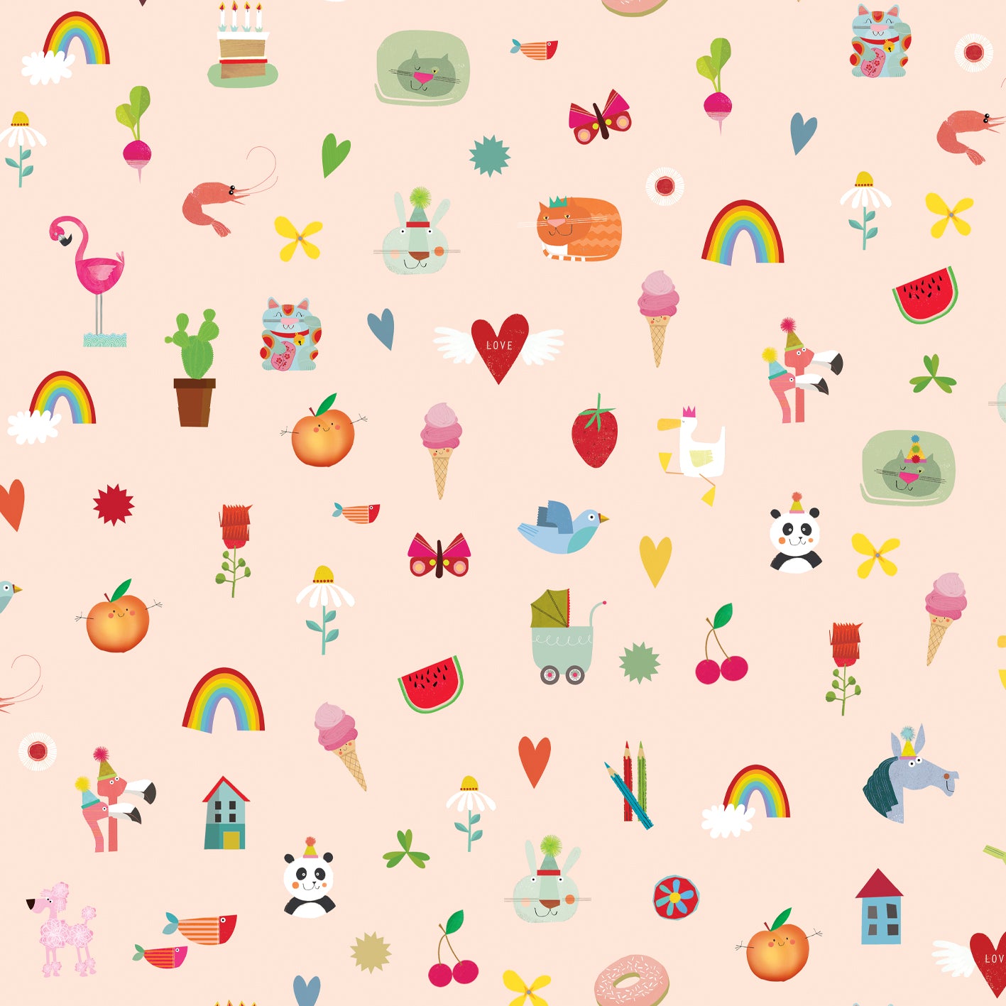 WP100 girlie wrapping paper