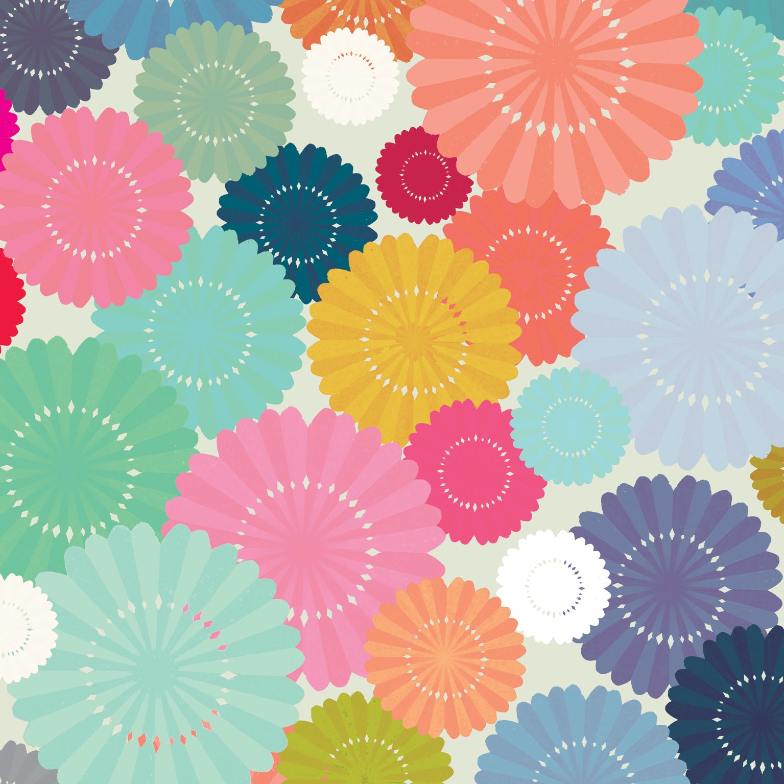 WP105 paper fan wrapping paper