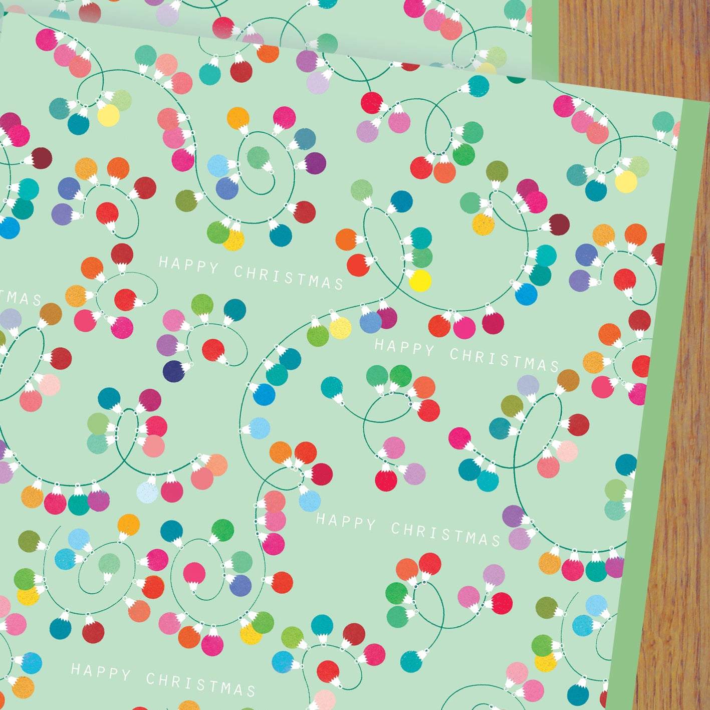 WP108 baubles wrapping paper