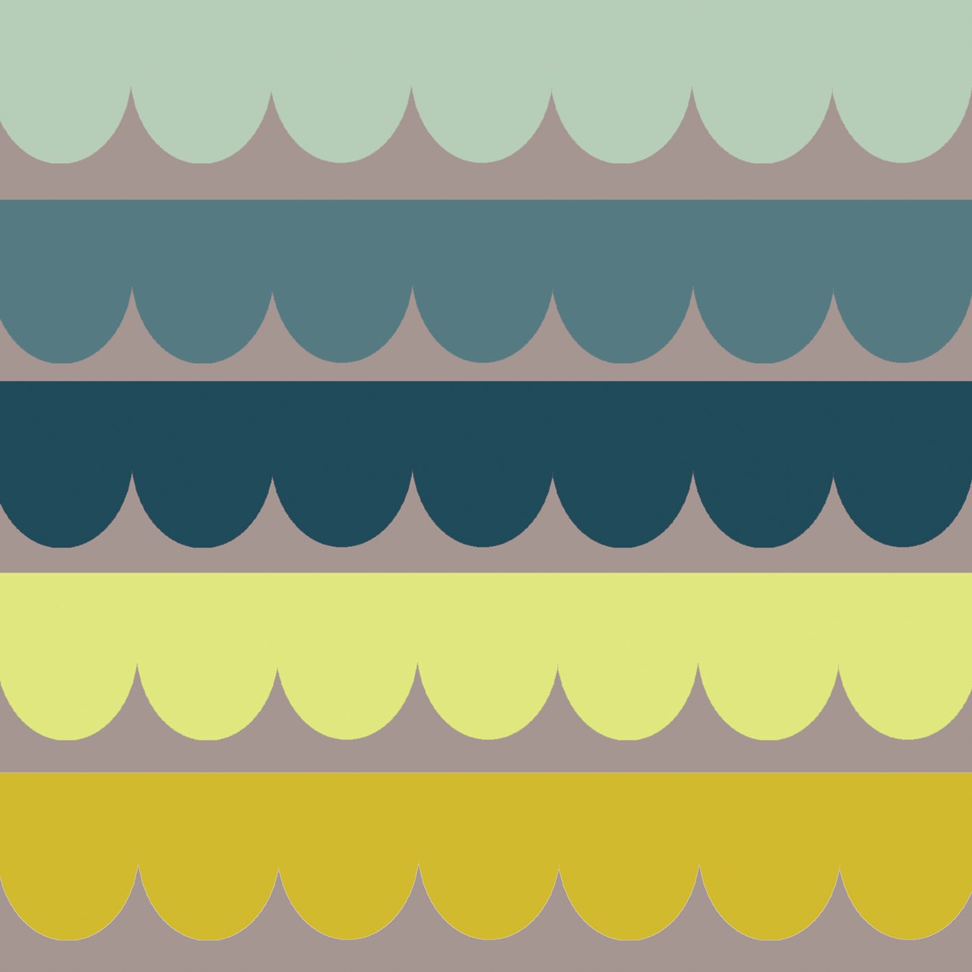 WP109 scallop wrapping paper