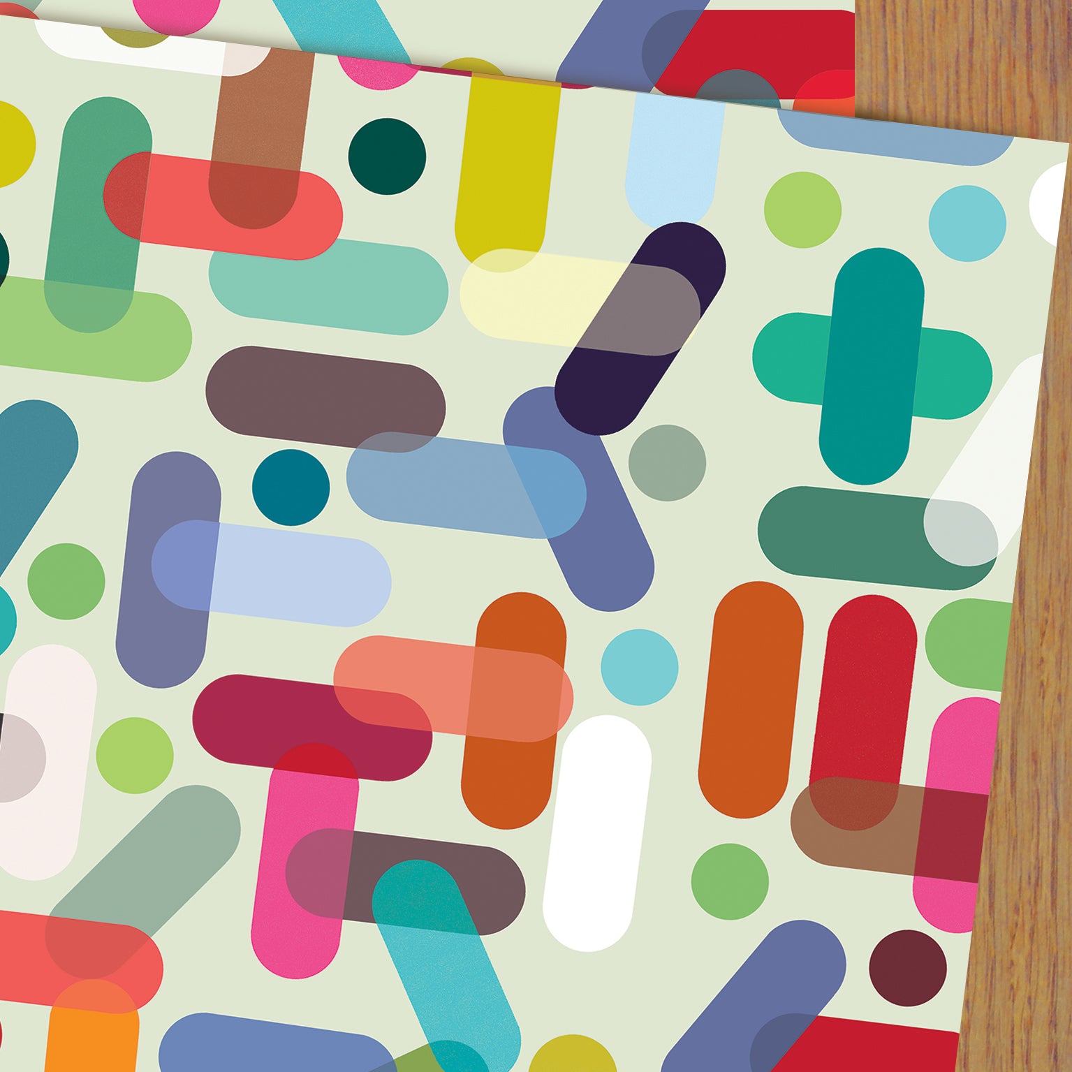 WP116 losenge wrapping paper