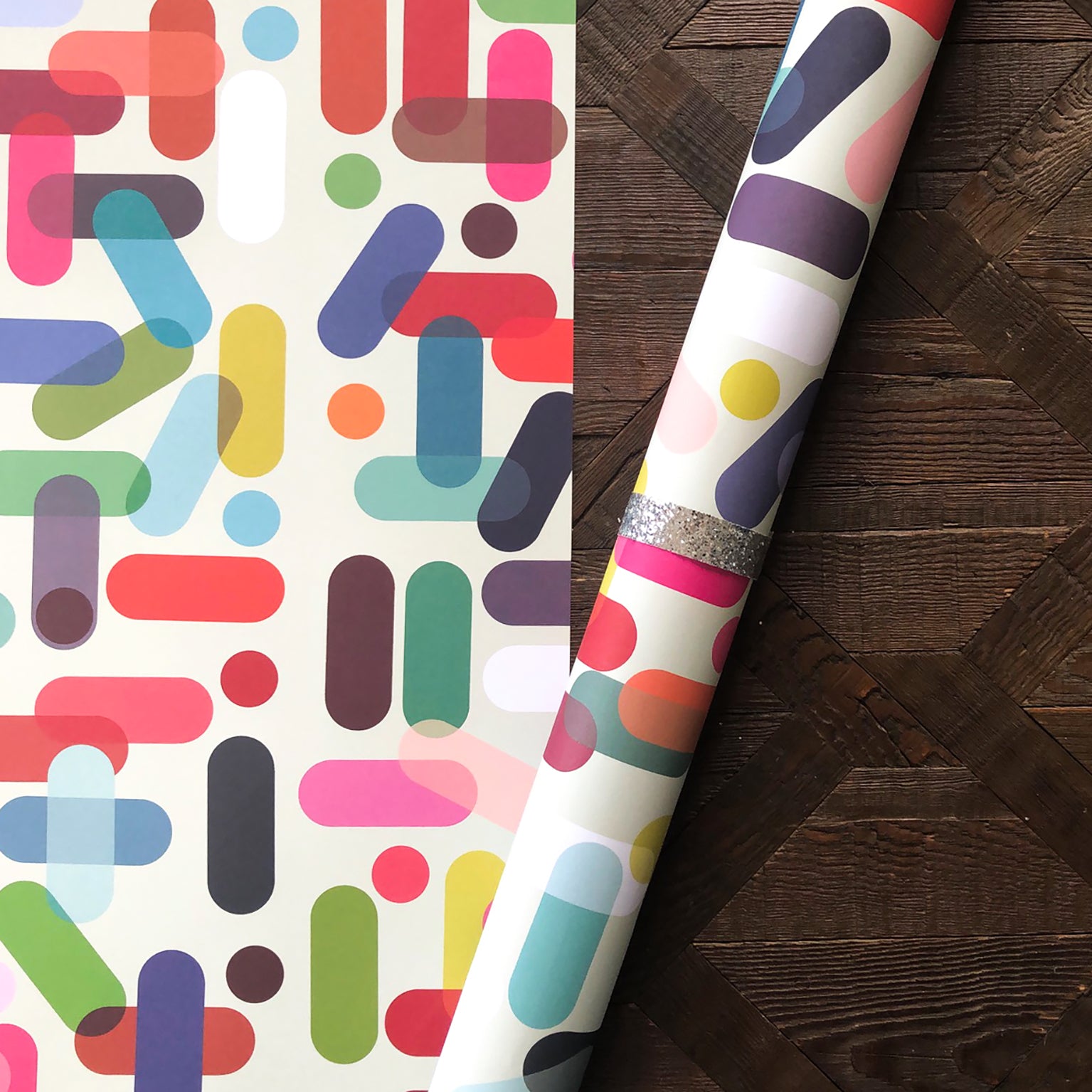 WP116 losenge wrapping paper