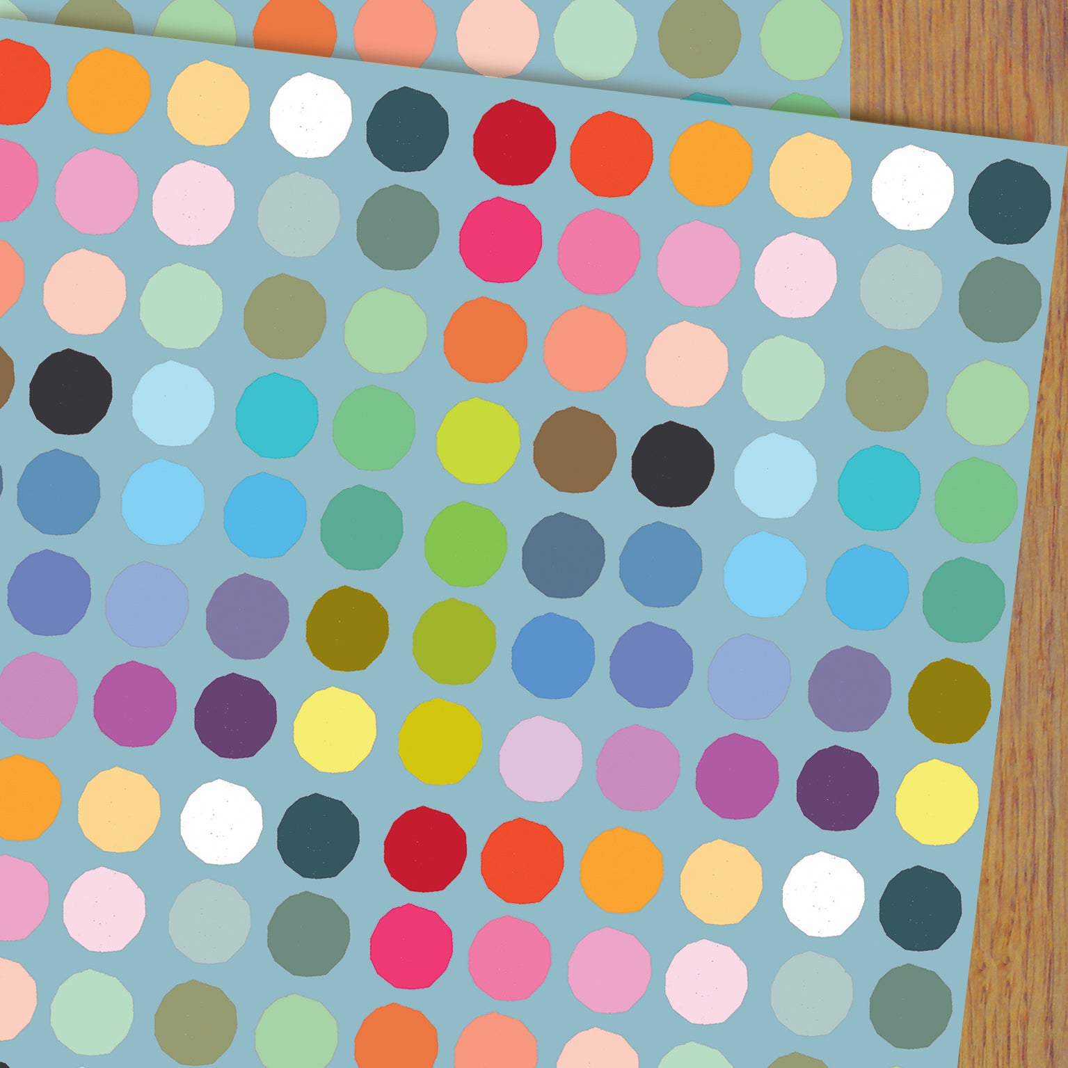 WP12 spots and dots wrapping paper