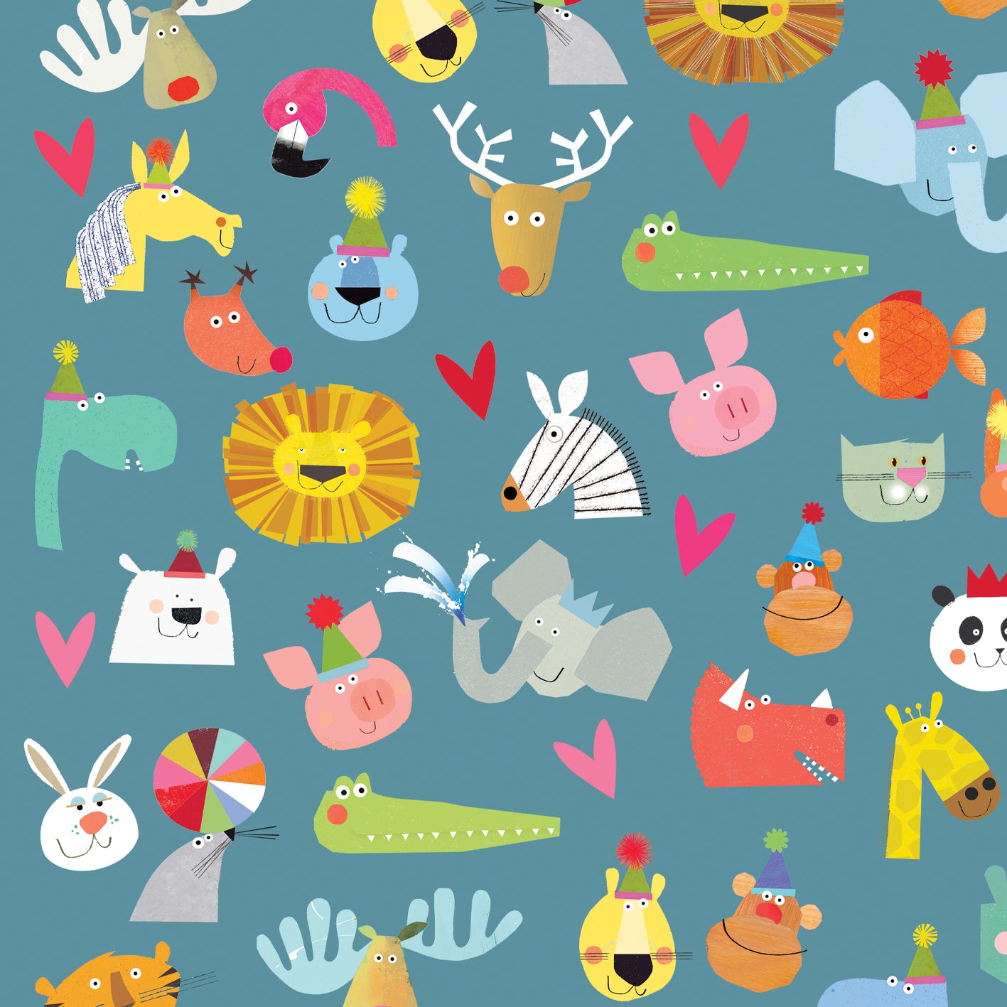 WP120 animal wrapping paper