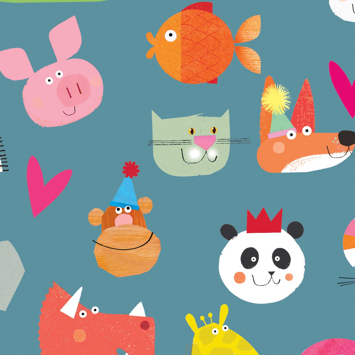 WP120 animal wrapping paper