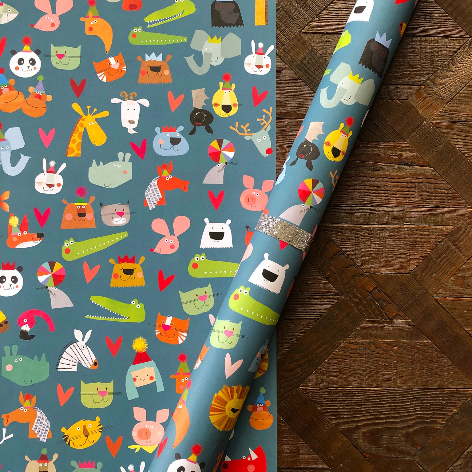 WP120 animal wrapping paper