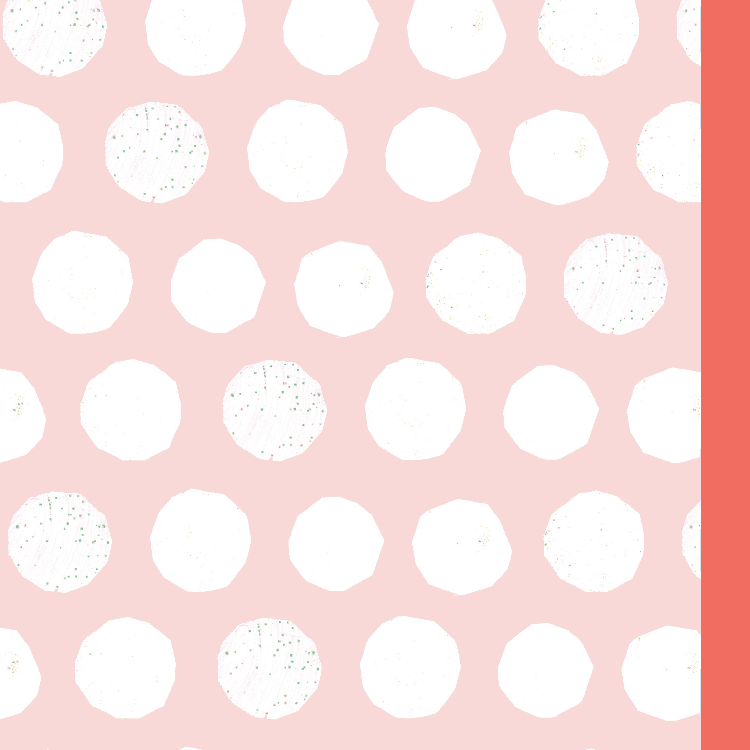 WP75 pink spots wrapping paper