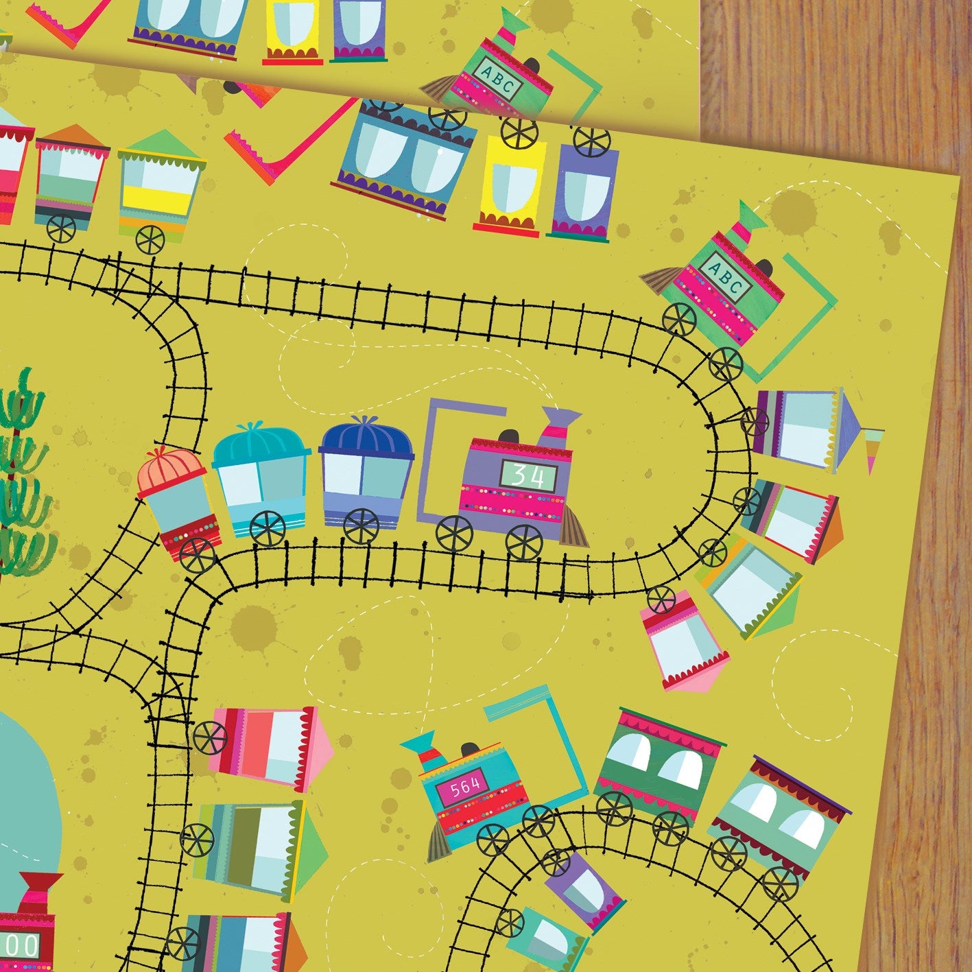 WP95 railway wrapping paper