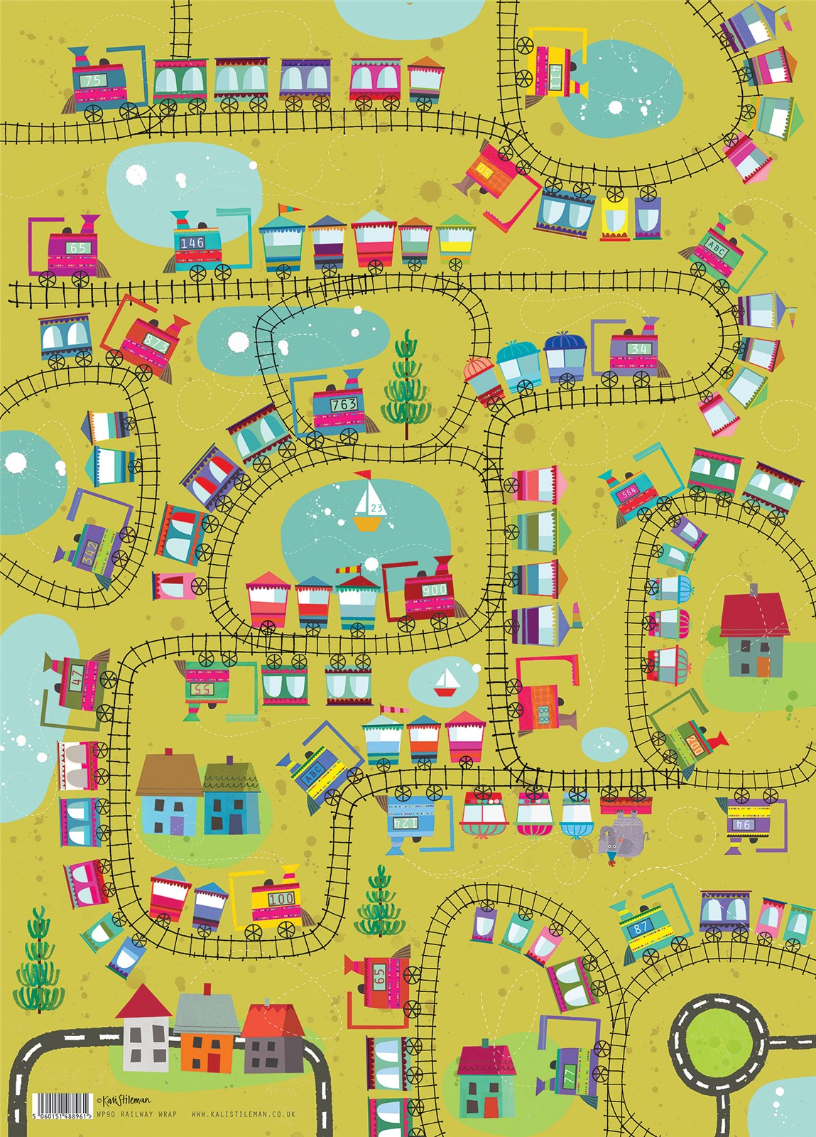 WP95 railway wrapping paper