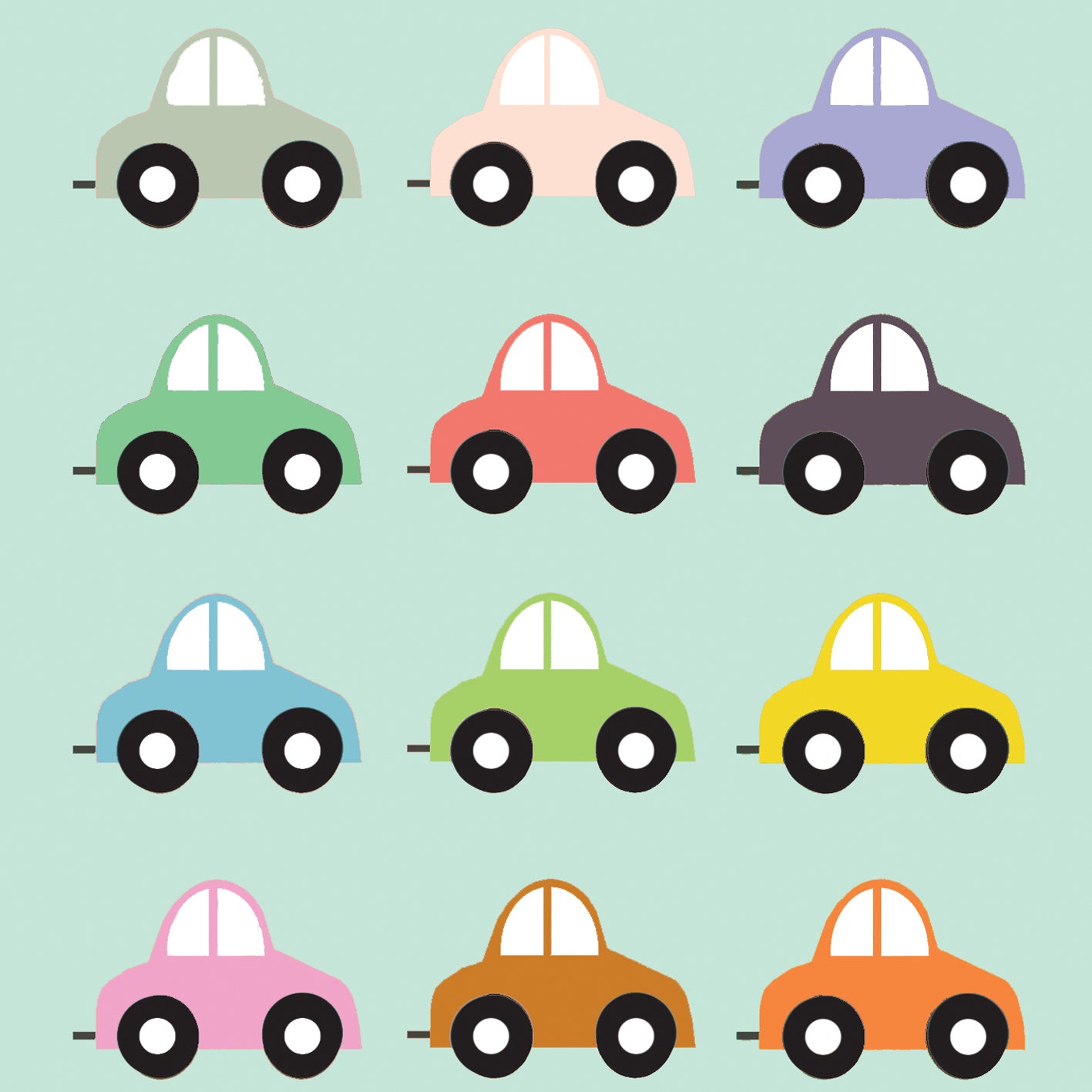 WP99 cars wrapping paper