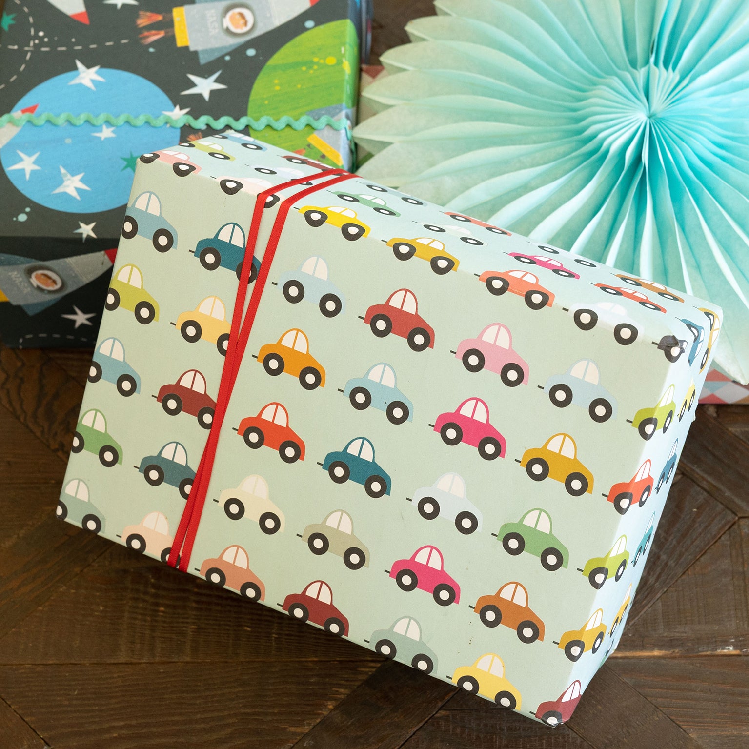 WP99 cars wrapping paper