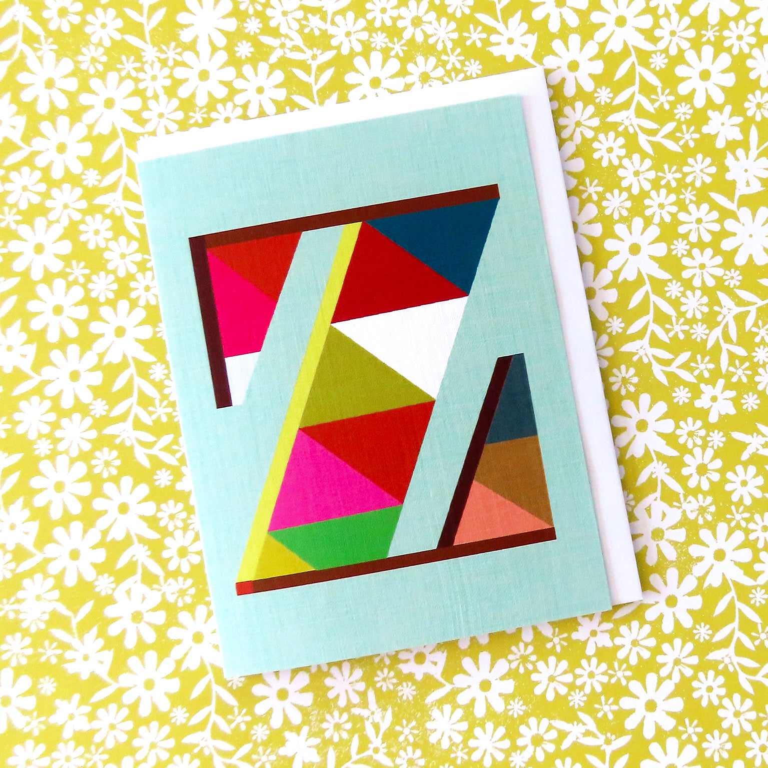 mini Z alphabet card